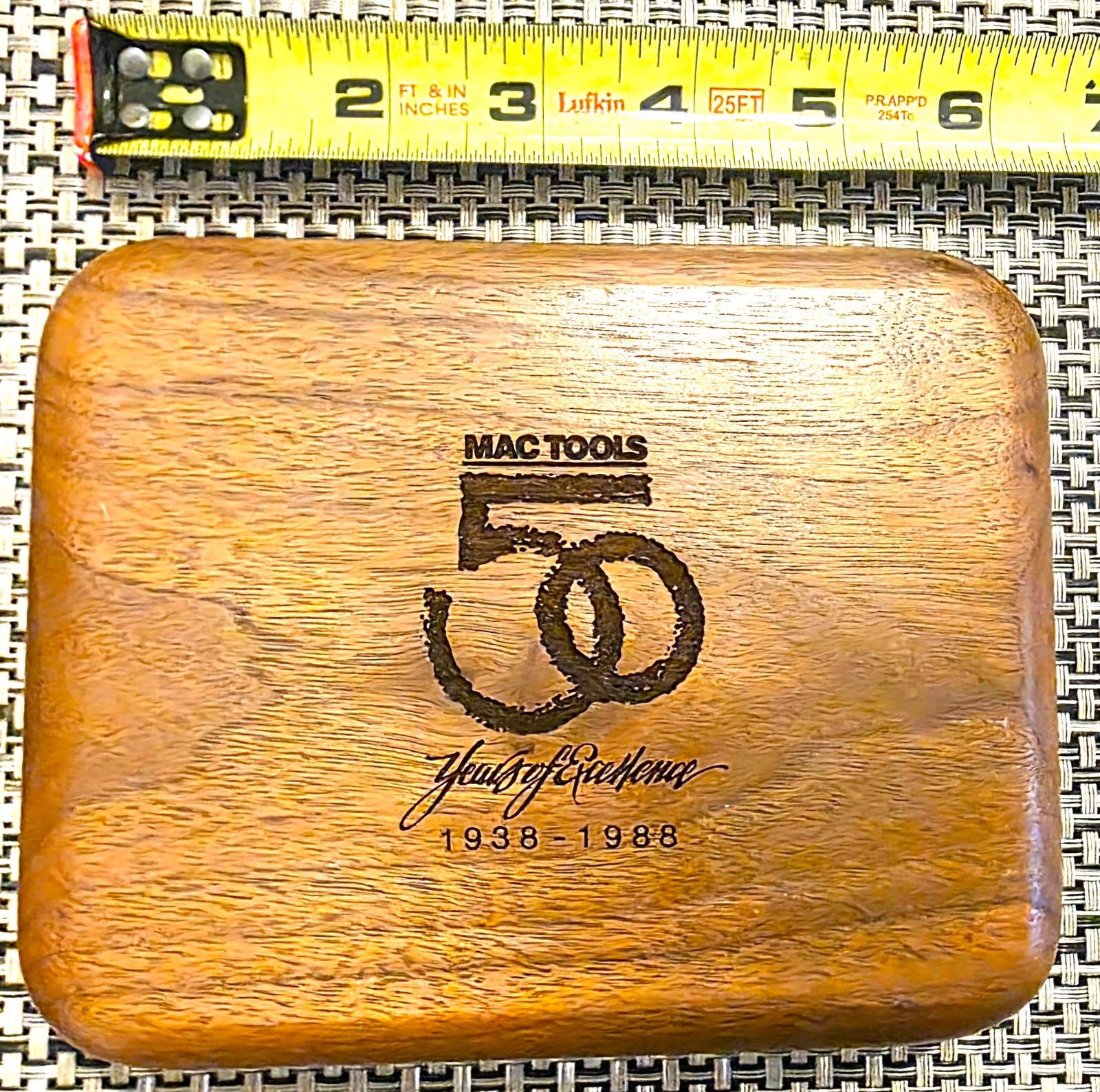 MAC Tools 50th Anniversary Commemorative Schrade Knife & Medallion 1938–1988 USA