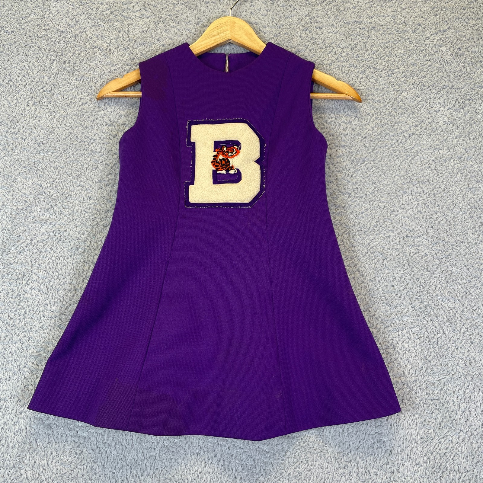 Vintage 1970s Girls Purple Varsity Vintage 1970s Girls Purple Varsity
