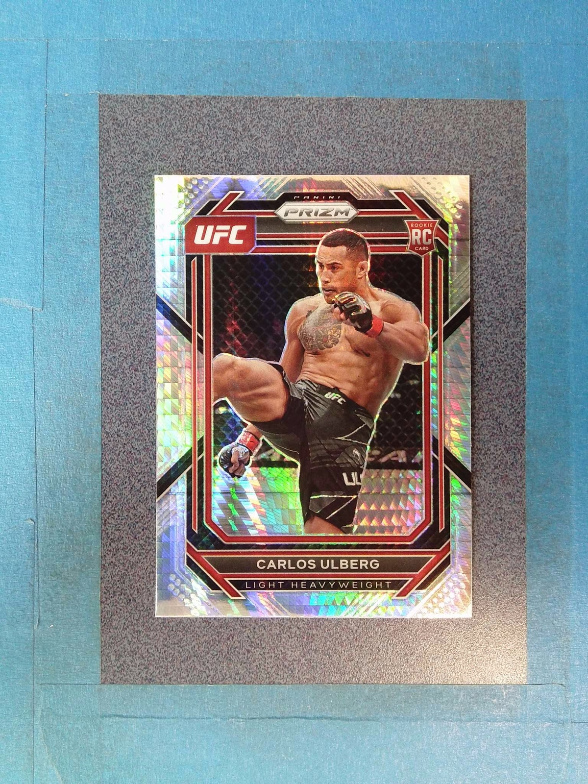 FB43) 2023 Prizm CARLOS ULBERG RC #134 Silver Prizm Light Heavyweight