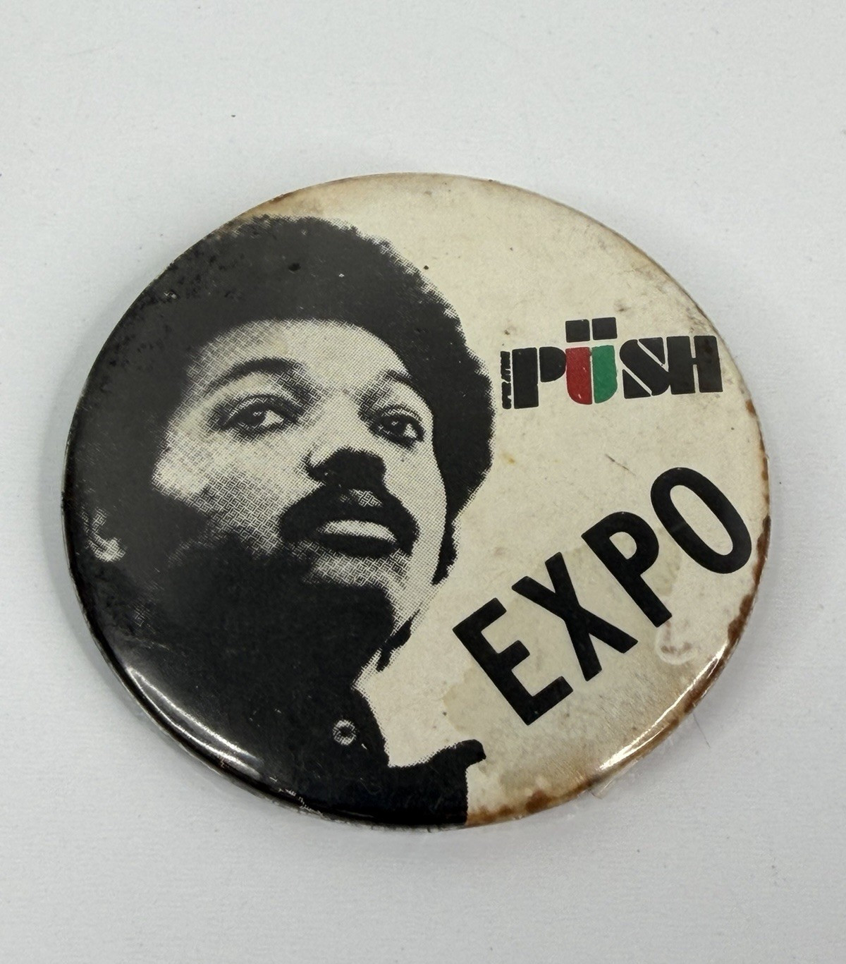 Rare Rev. Jesse Jackson Photo Operation PUSH Expo Button Pin Rare Rev. Jesse Jackson Photo Operation PUSH Expo Button Pin