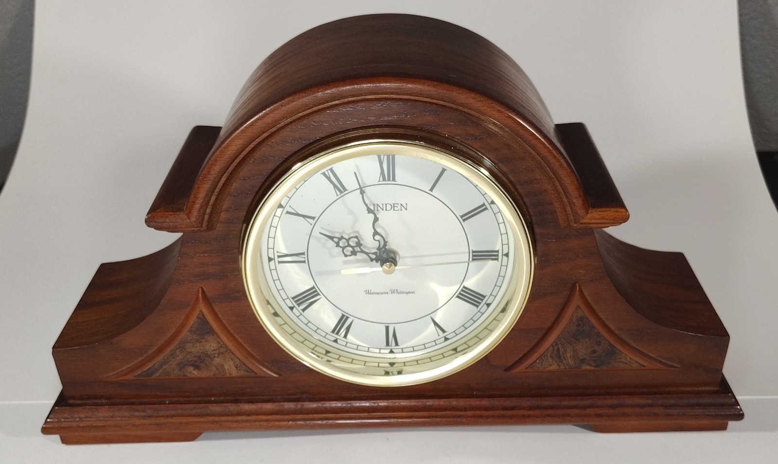 Linden Westminster Whittington Chime Mantel Clock with Tochigi Tokei Movement