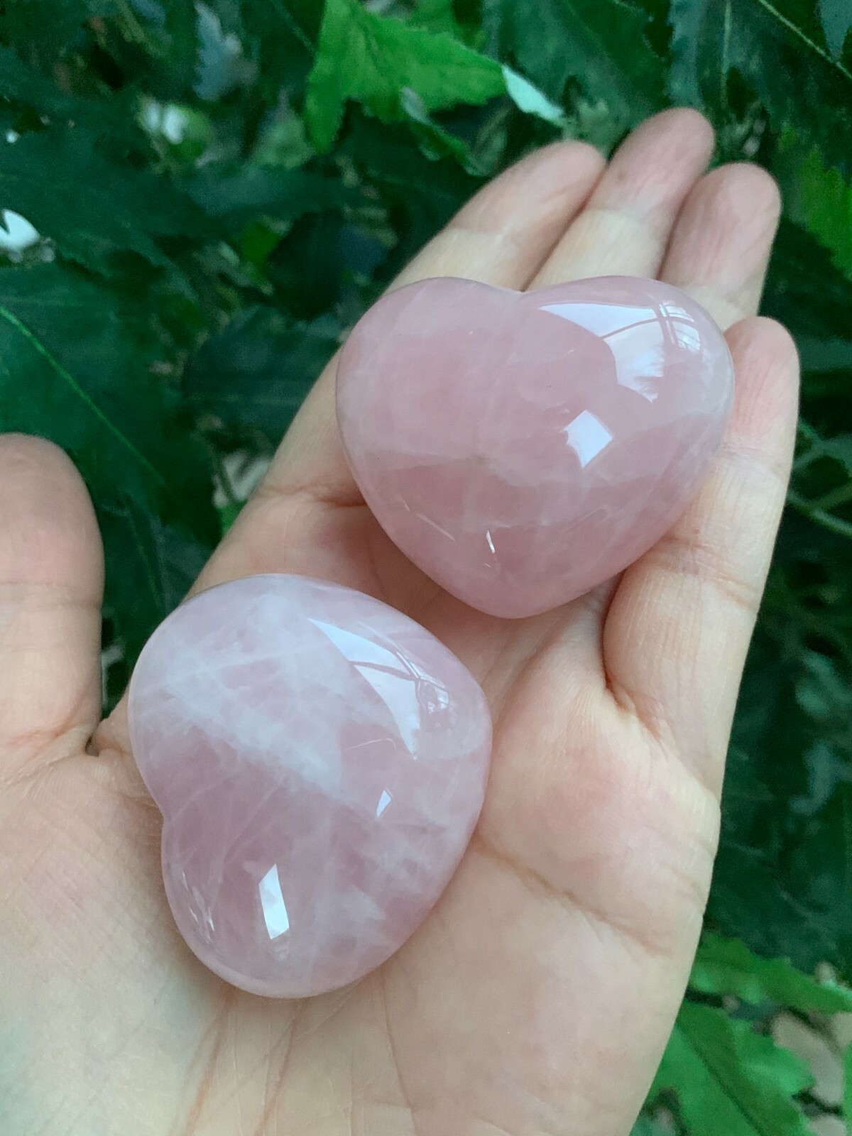 Large Rose Quartz Heart, 1.75 Large Rose Quartz Heart, 1.75