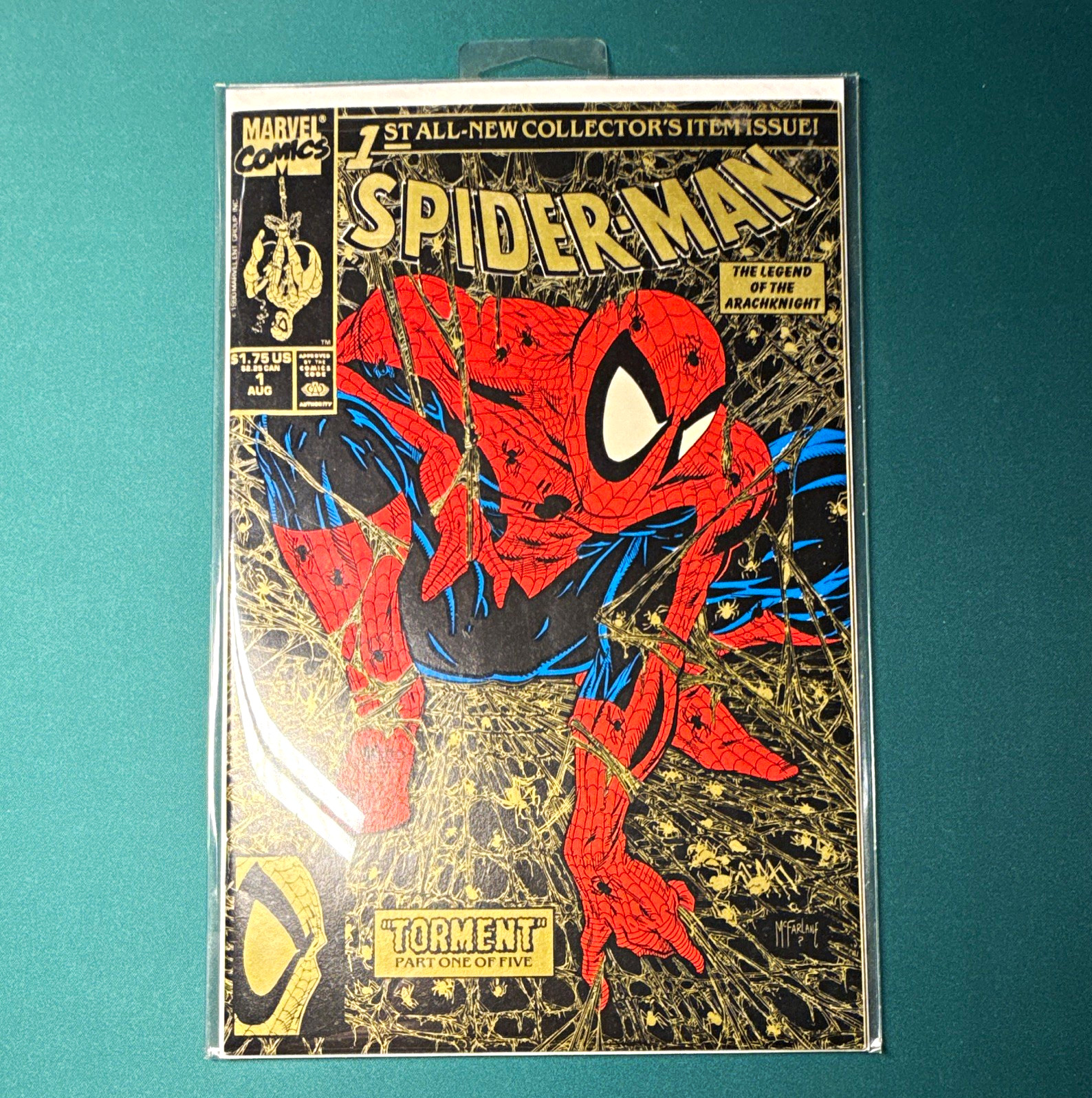 Marvel Comics Spider-Man #1 Torment Todd McFarlane 1990 Single Issue