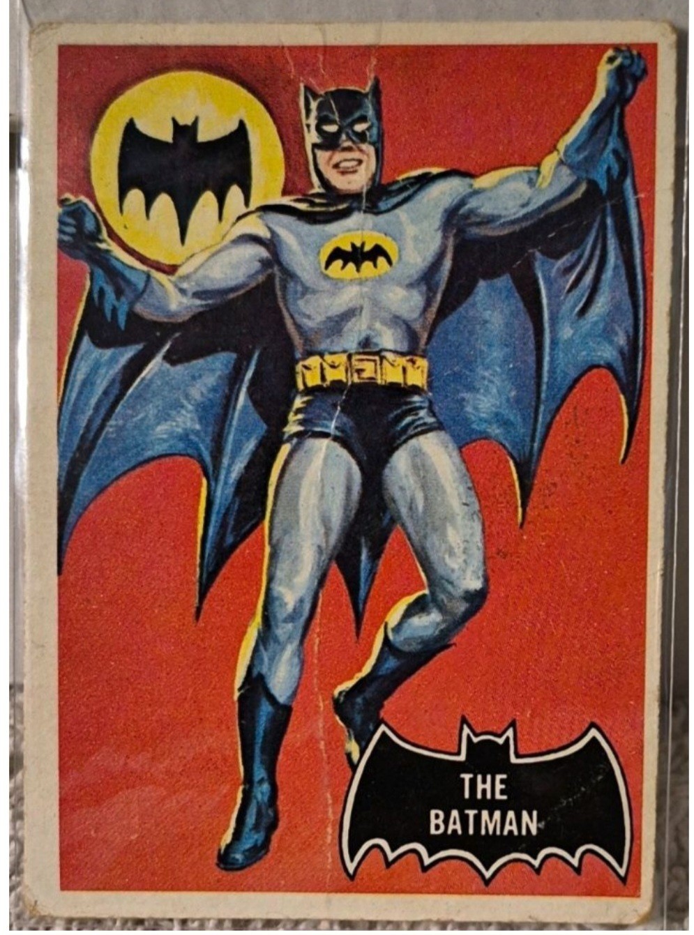 1966 Topps Batman Card #1 PR Rookie