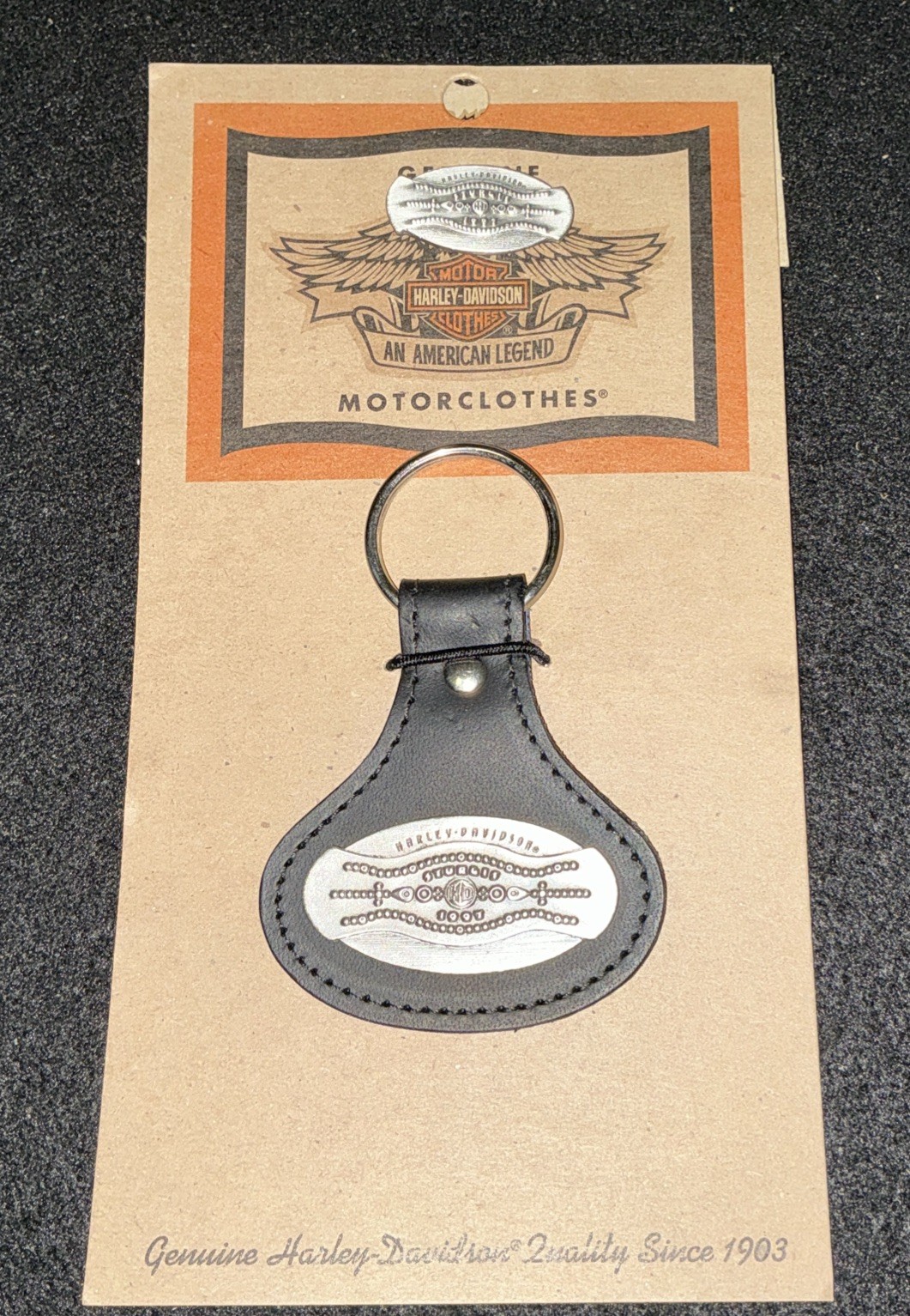 1997 Harley Davidson Sturgis  Key Ring and Commemorative Pin
