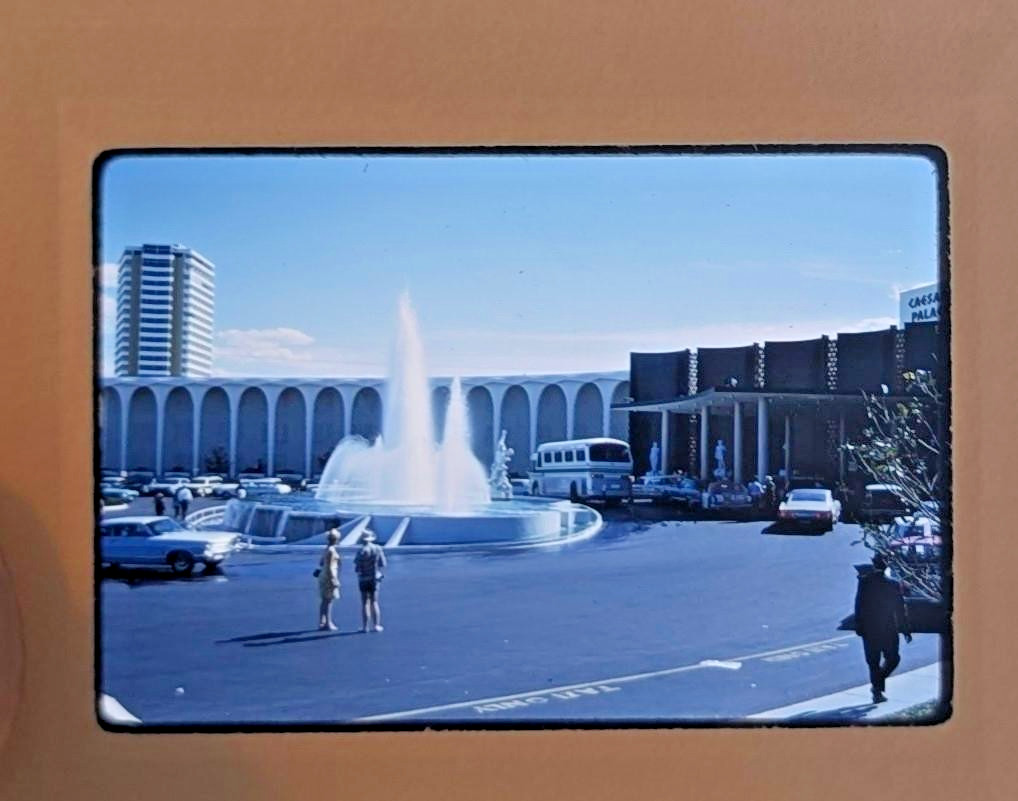 Vintage 1967 Caesars Palace 35mm Slide, Excellent