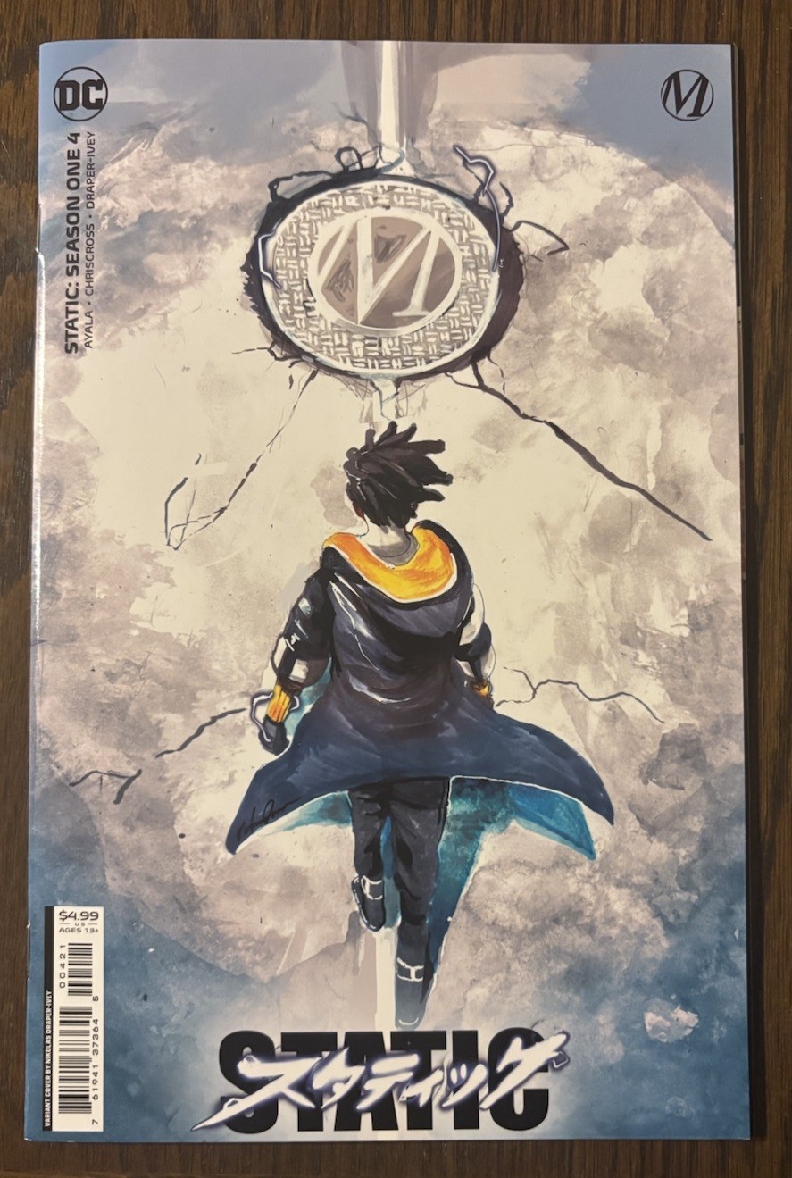 Static Season One #4 Nikolas Draper-Ivey cover B  NM 2021 Akira homage 🔥 PICS