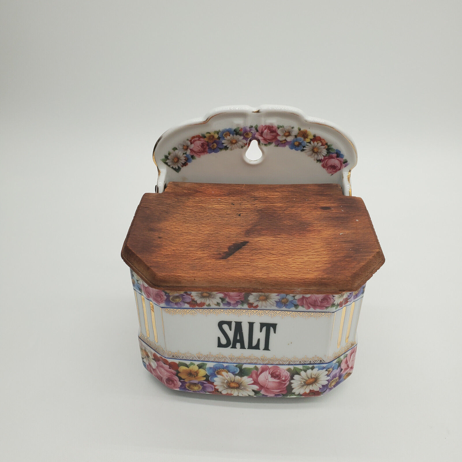 Vintage MZ Altrohlau Salt Box