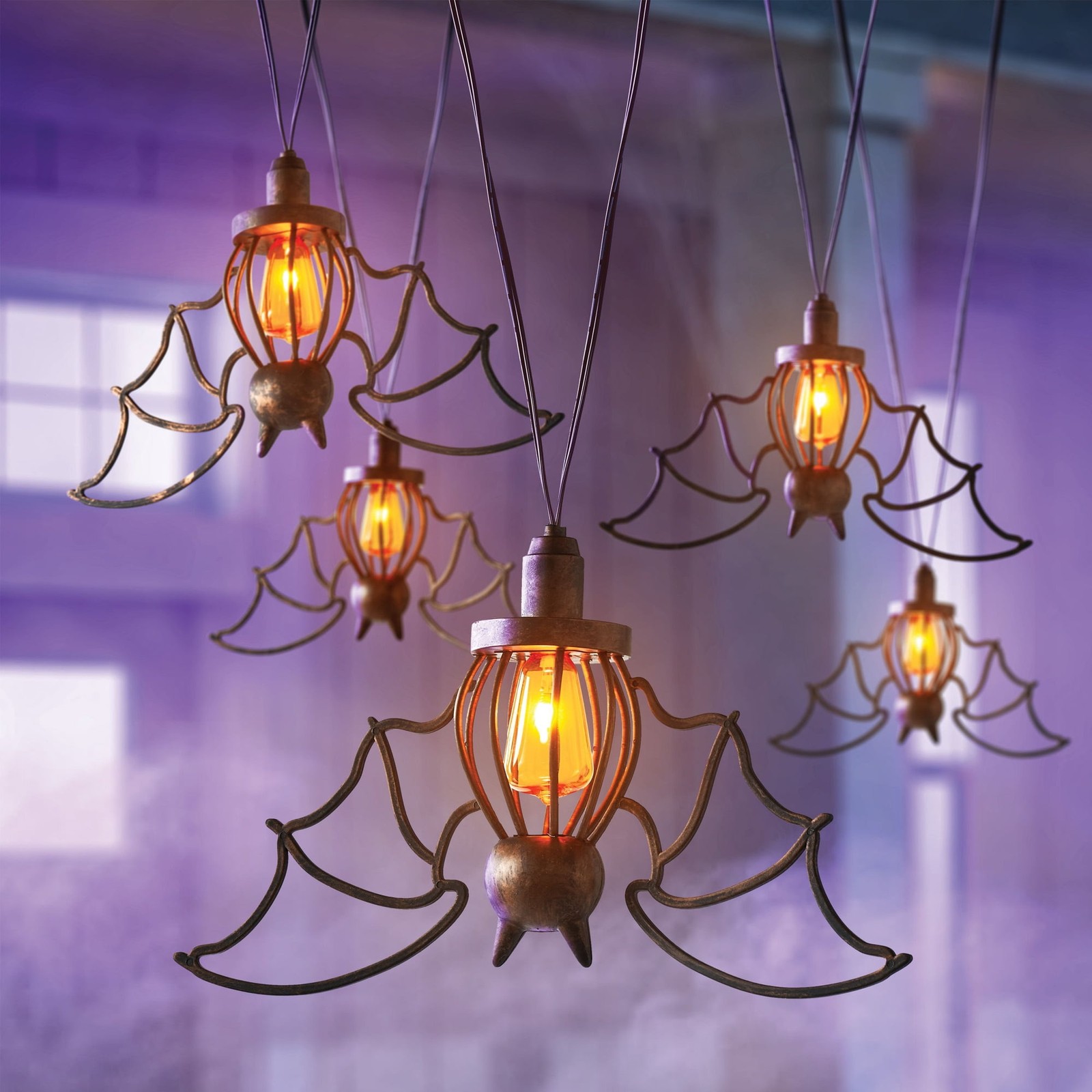 Member's Mark Halloween Flame Lights, Set of 5 Member's Mark Halloween Flame Lights, Set of 5