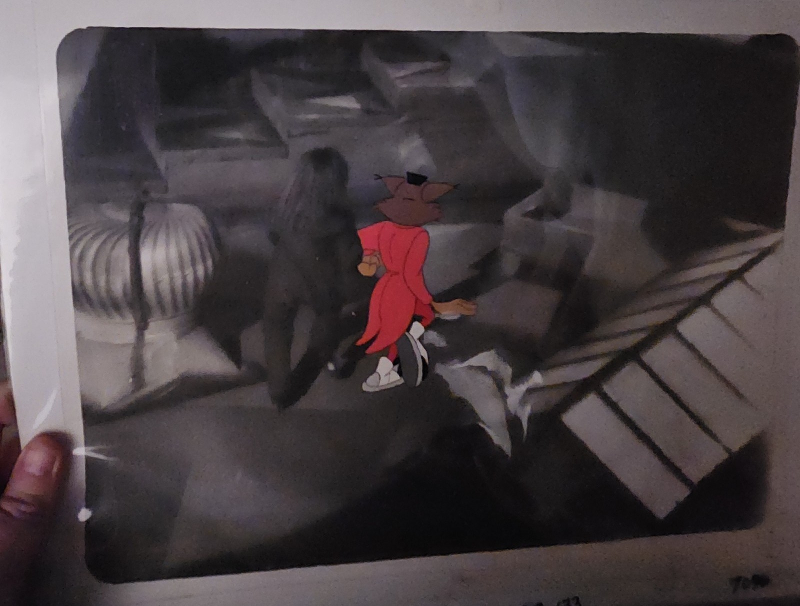 PAULA ABDUL\'S OPPOSITES ATTRACT Music Video ANIMATION CEL MC Skat Cat \'80s RARE PAULA ABDUL\'S OPPOSITES ATTRACT Music Video ANIMATION CEL MC Skat Cat \'80s RARE