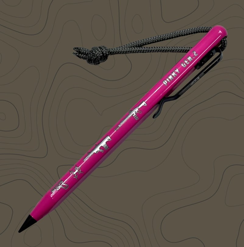 Tactical Pencil Ecopybook All-Weather PINKY GEN.2 Topography Pencil Refillable
