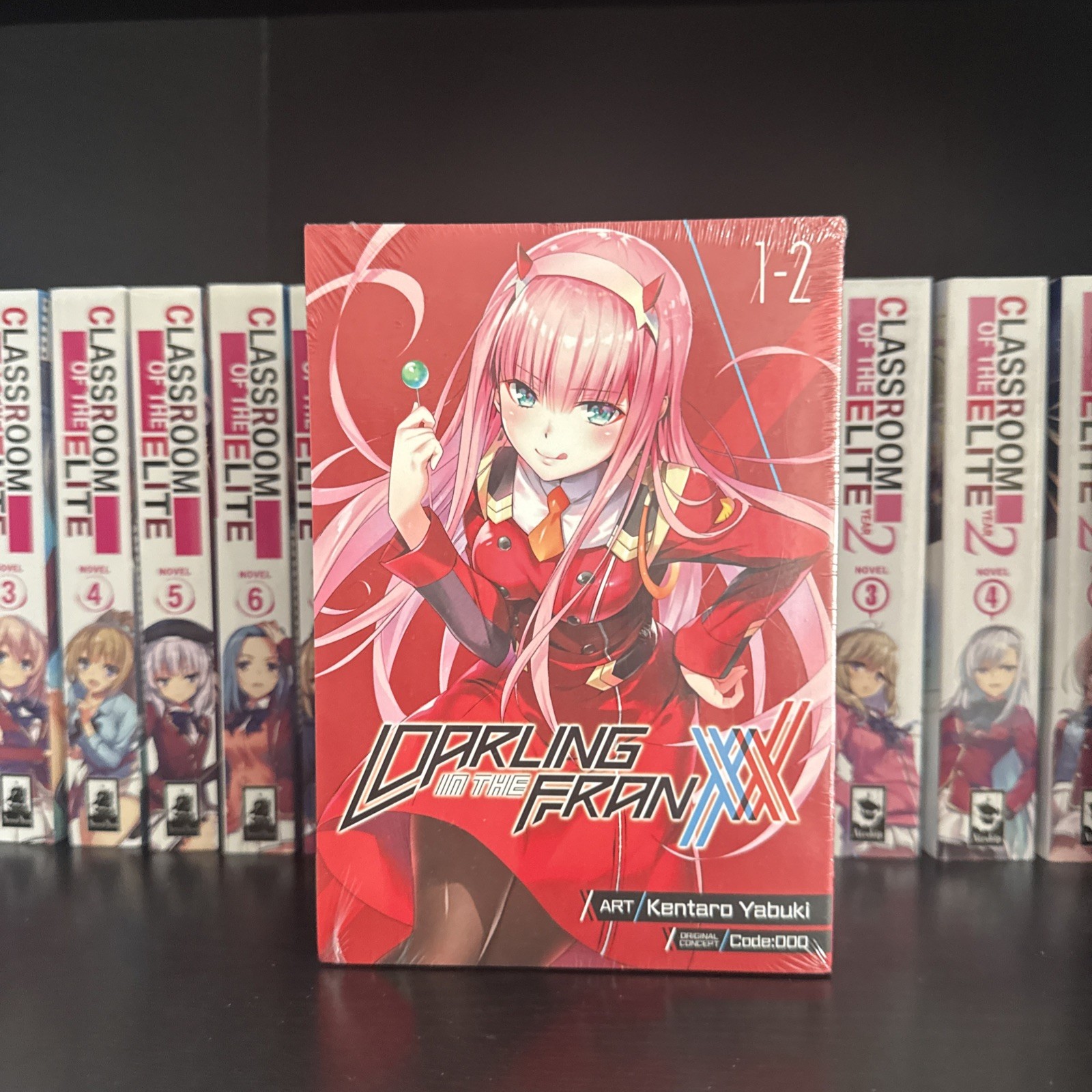 DARLING in the FRANXX Vol. 1-2 manga, featuring story art by Kentaro Yabuki