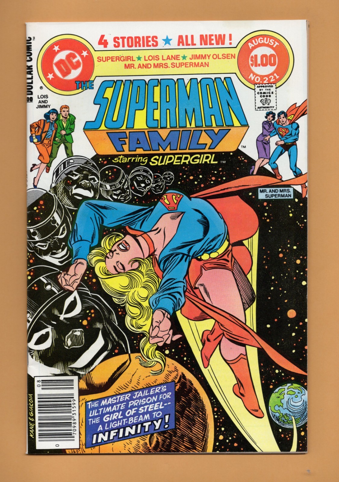 SUPERMAN FAMILY  # 221      9.0    VERY FINE / NEAR MINT