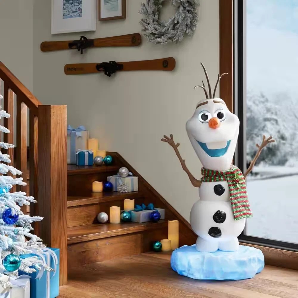 4 Ft Animated LED Holiday Olaf Premium Christmas Luxury Disney Collectible 🎄 4 Ft Animated LED Holiday Olaf Premium Christmas Luxury Disney Collectible 🎄