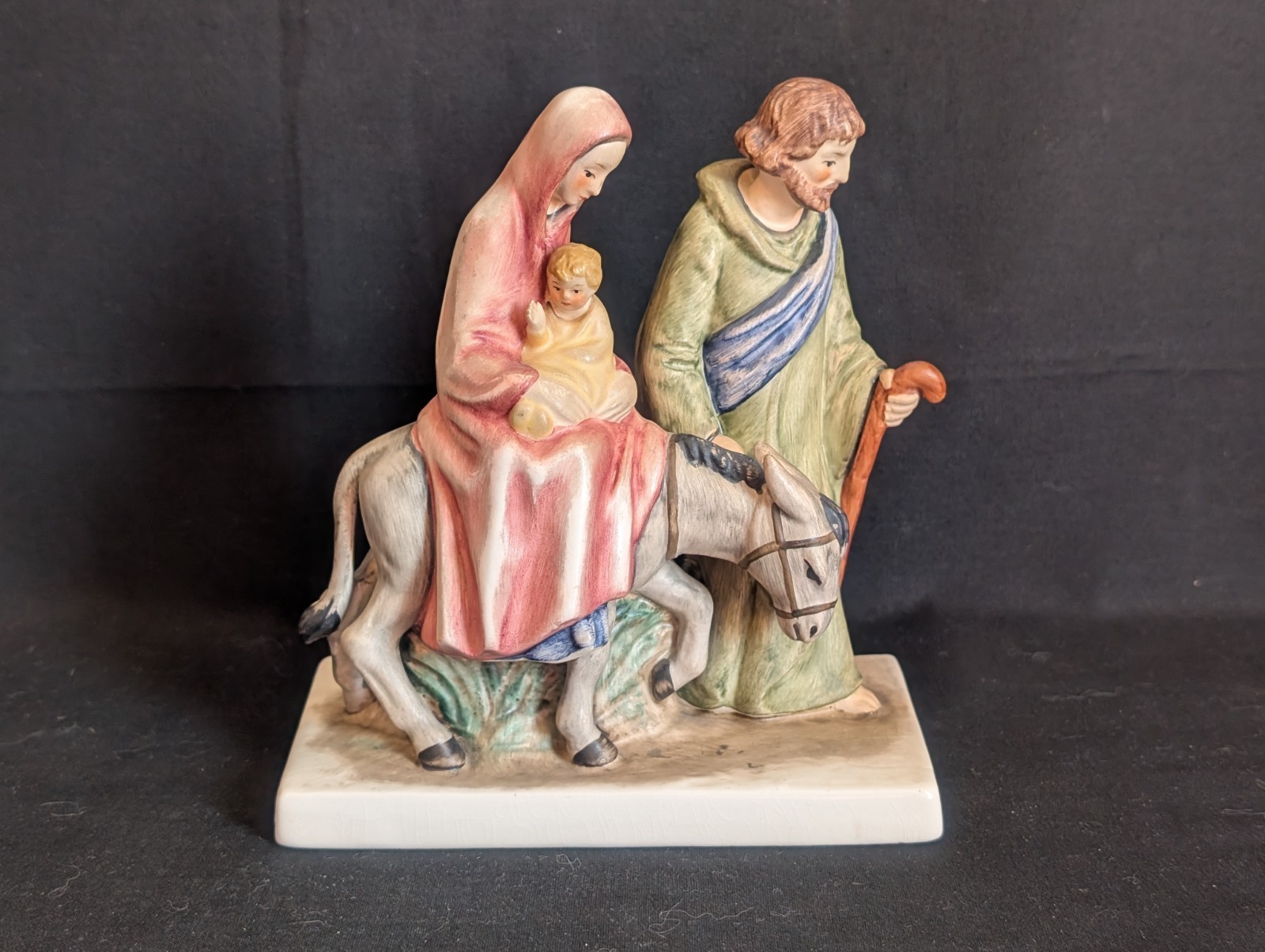 Vtg TMK-4 Goebel 1952 Sacrart Flight Out Of Egypt Nativity Figurine West Germany