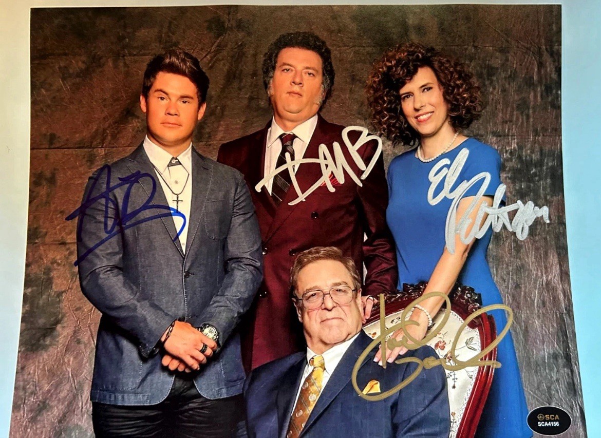 Danny McBride Righteous Gemstones CAST x4 Signed 8x10