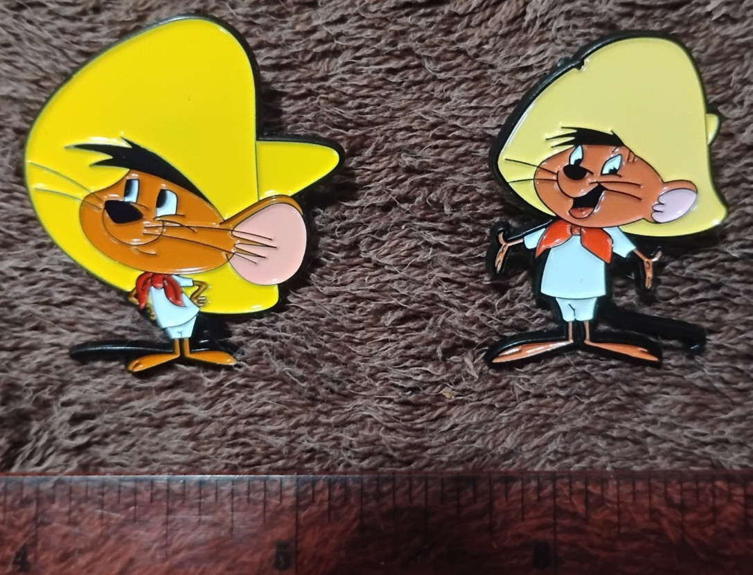 LOONEY TUNES PIN SET metal enamel lapel lot brooch bugs bunny looney tunes pins