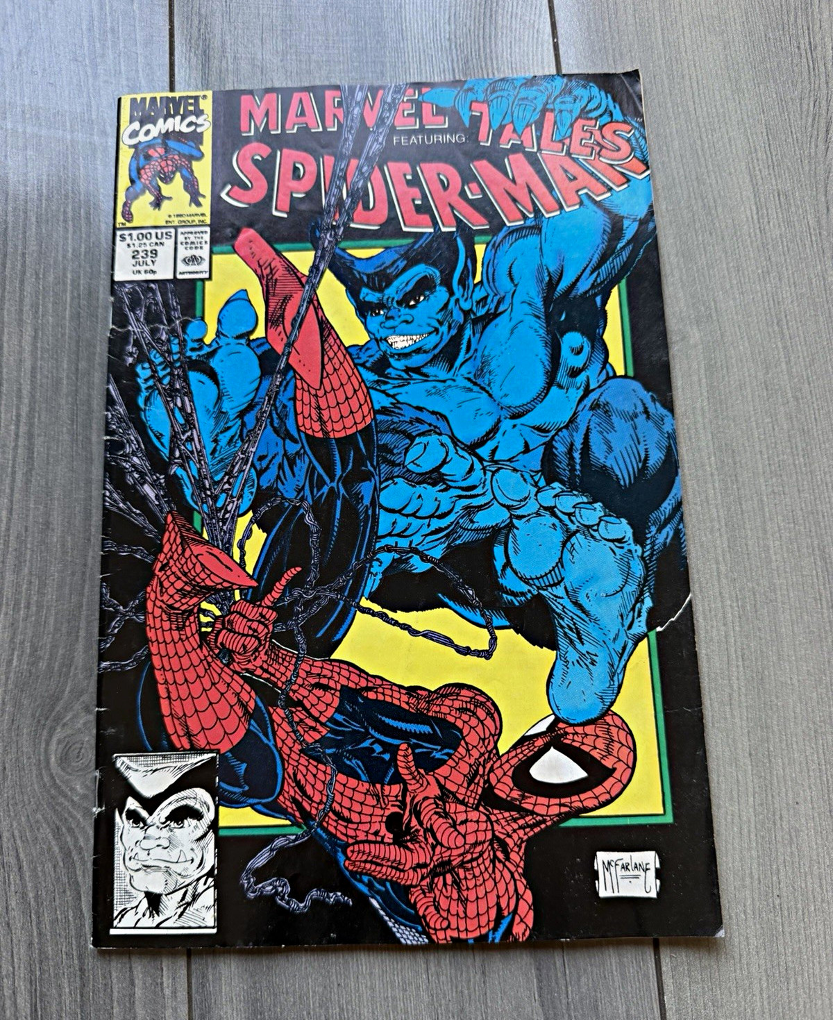Marvel Comics Marvel Tales #239 (1990) Todd McFarlane Spider-Man