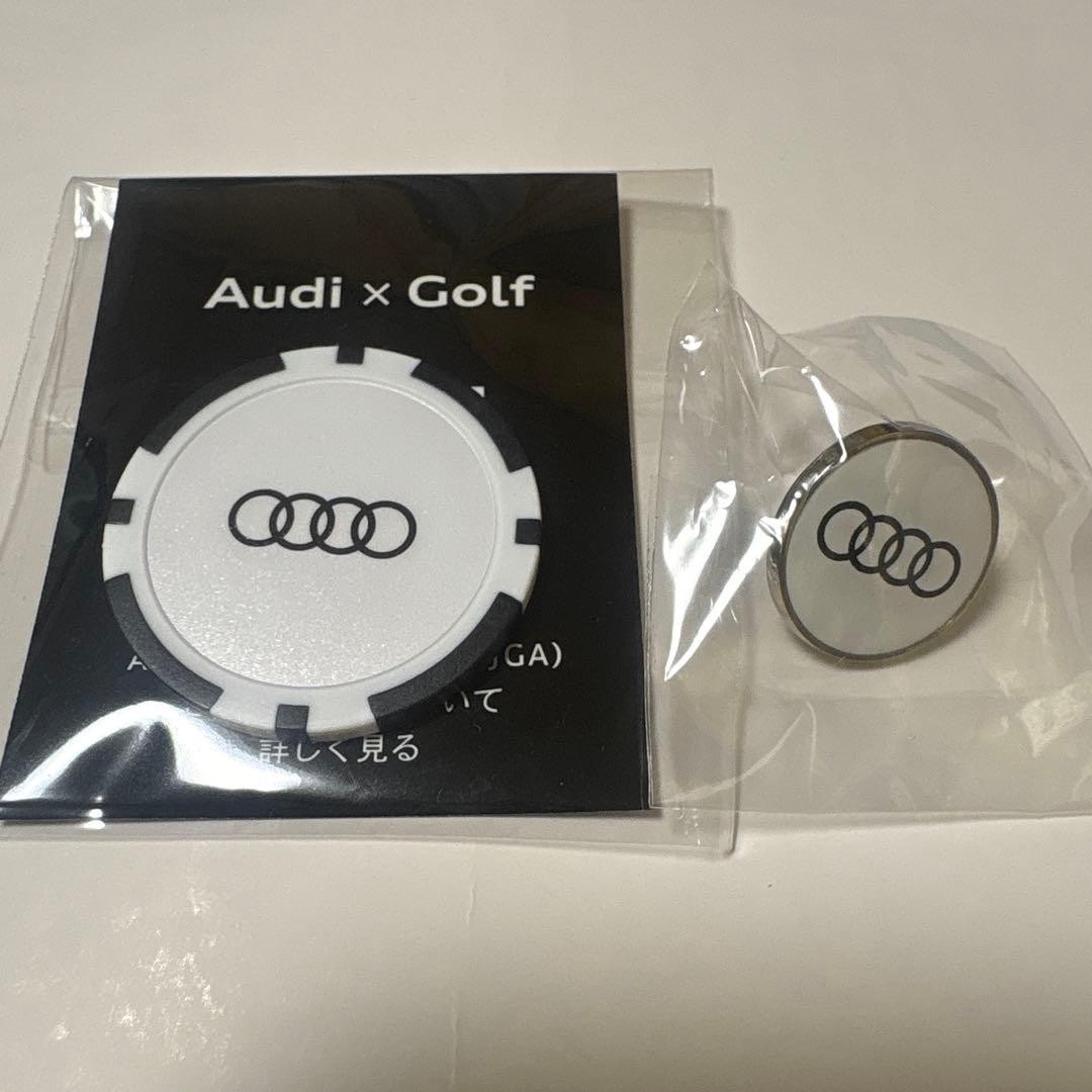 Audi Golf Ball marker set of 2