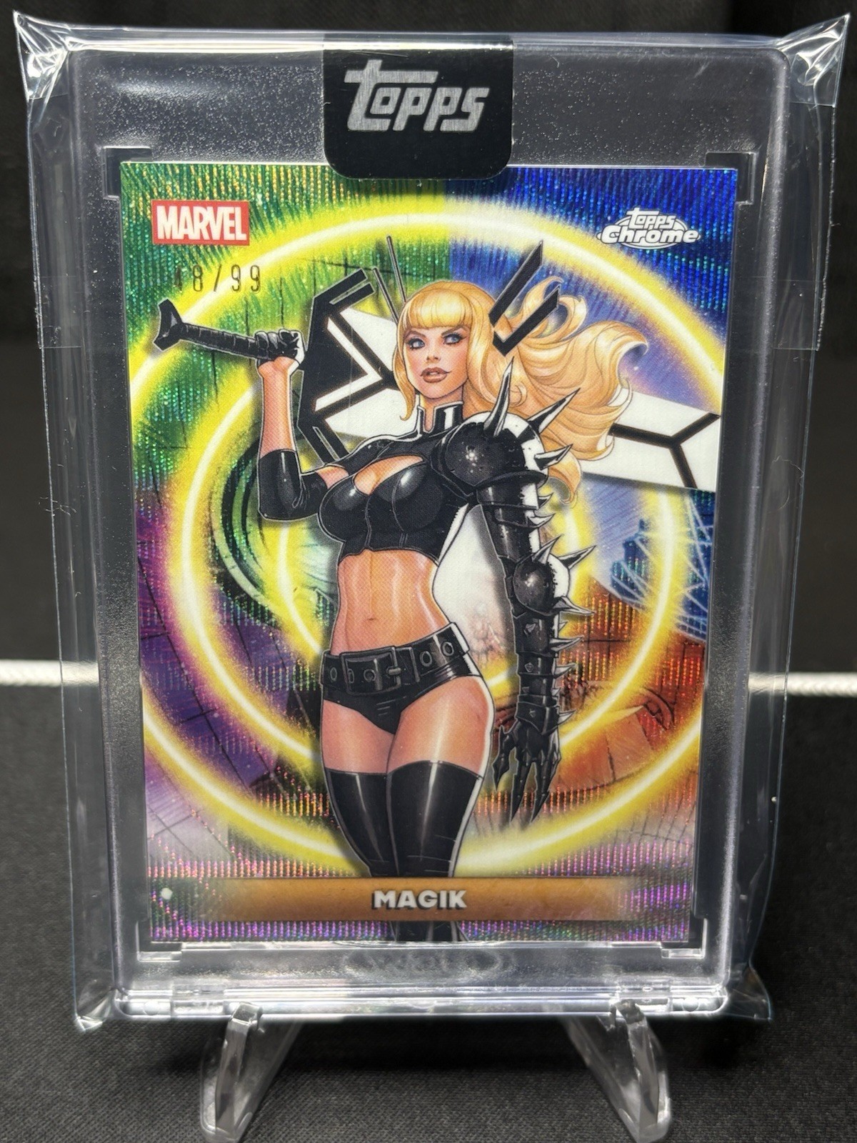 Magik 2026 Topps Mint Marvel 44 Cerebro Collection /99 Encased