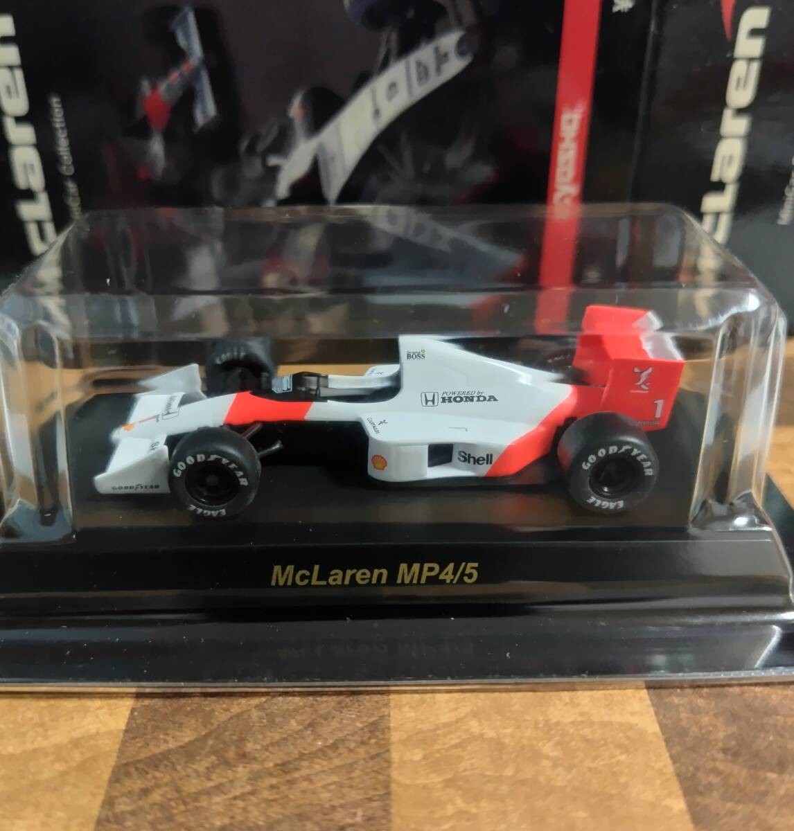 Kyosho 1/64 McLaren F1 MP4/5 #1 Senna 14Y+ JAPAN