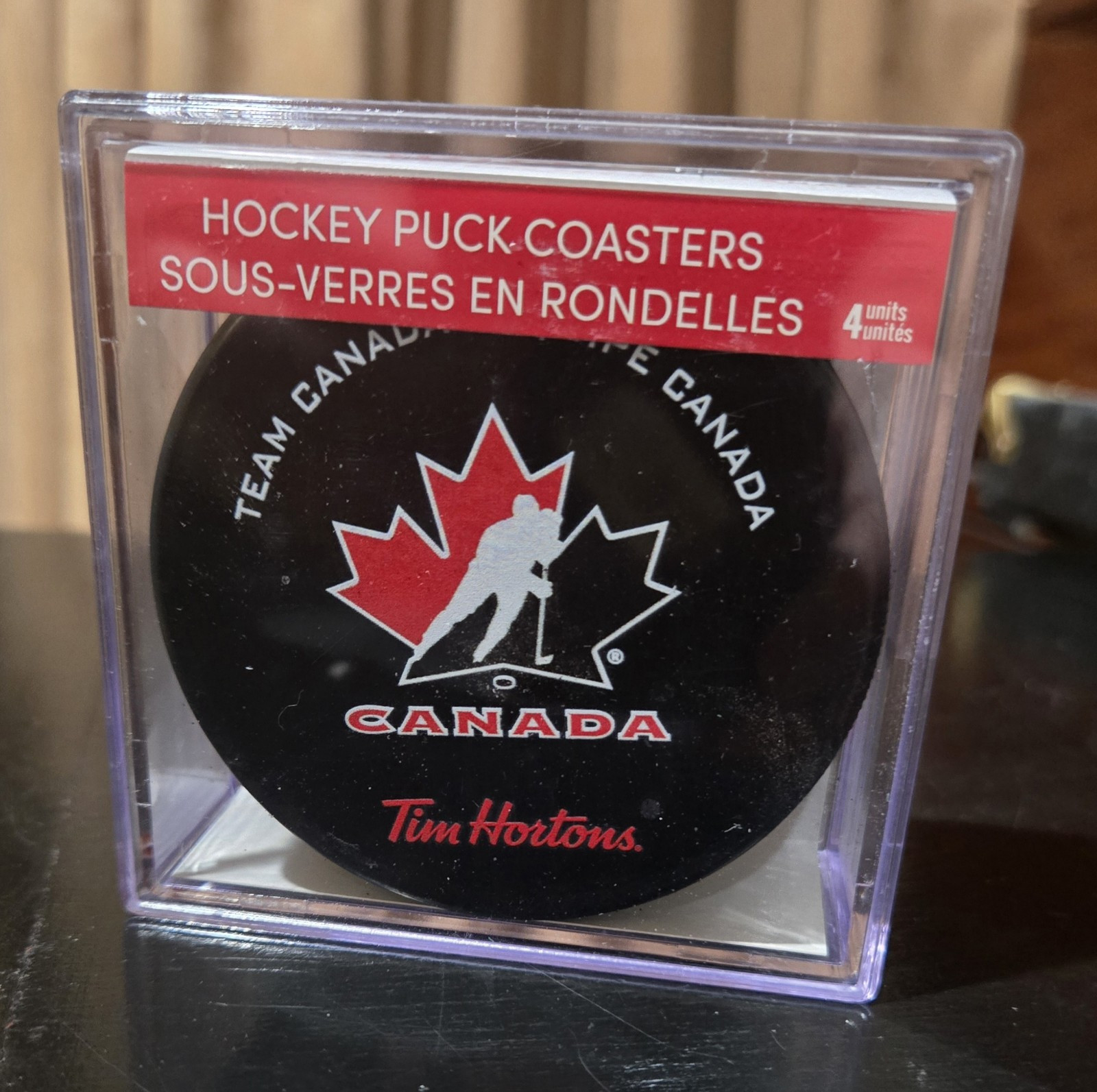 Tim Hortons Hockey Puck Coasters 2018 NIB