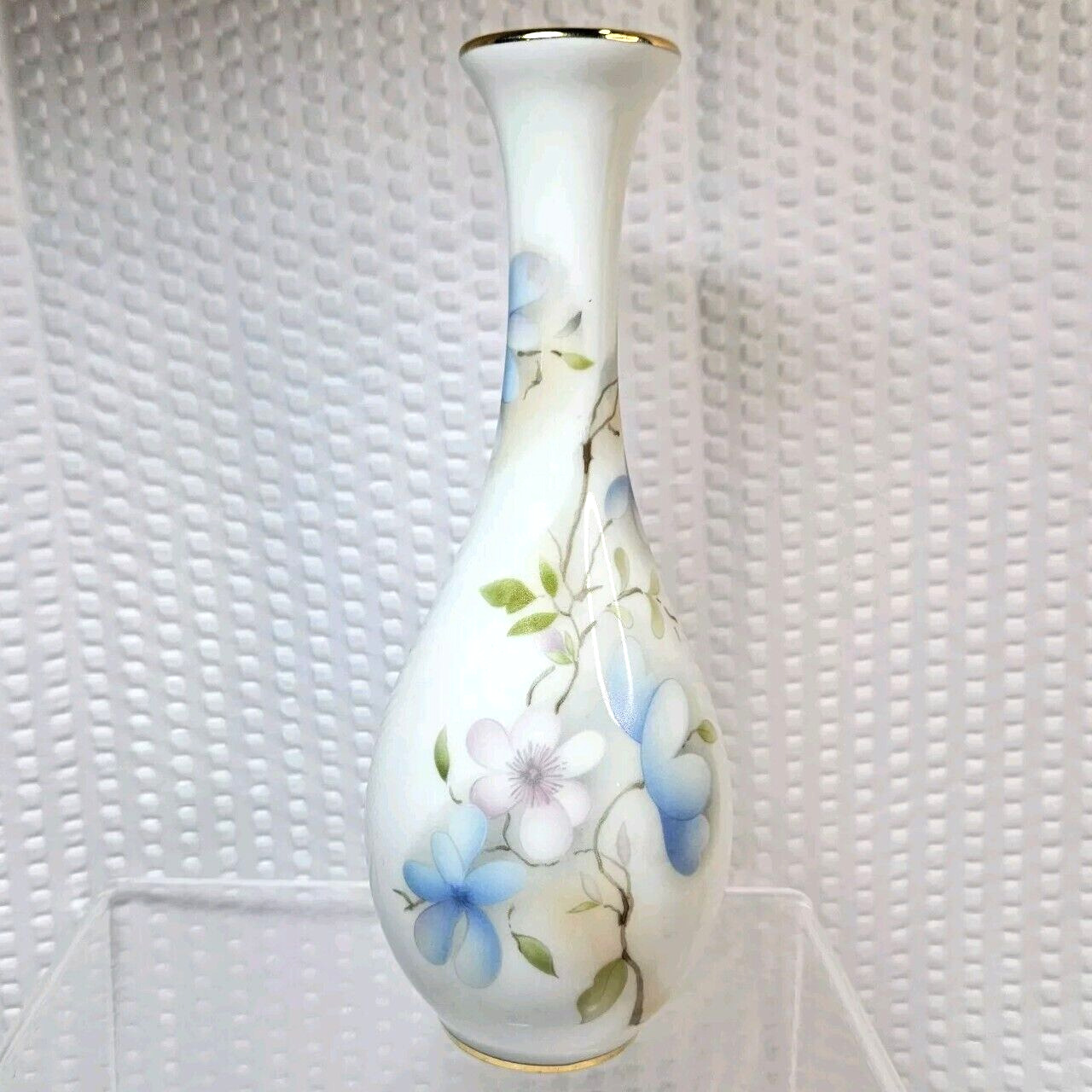Vintage P Pastaud Limoges Bud Vase Floral Design