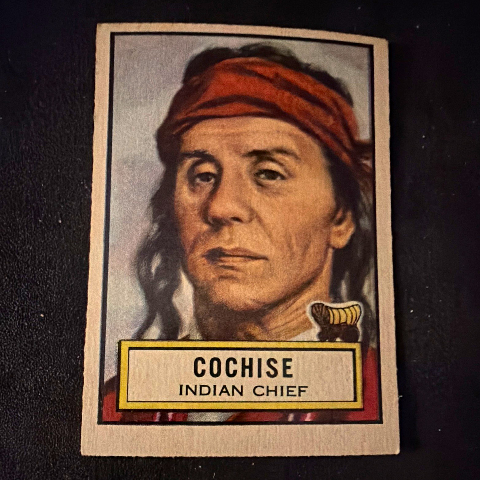 VTG 1952 Look \'n See #59 Cochise Non-Sport Trading Card Base Set