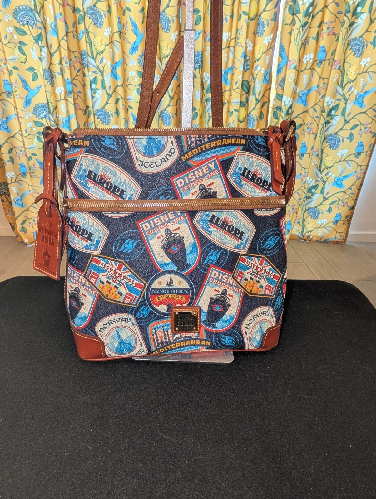 Disney Cruise Europe 2018 Crossbody NWT Dooney Bourke Bag Purse DCL Retired