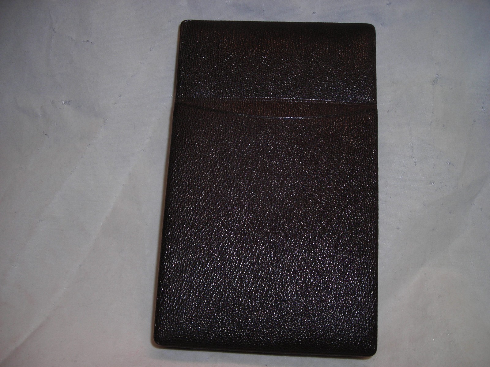 NEW BLACK LEATHER PETERSON\'s CIGAR HOLDER FOR 4 CIGARS  MADE IN GERMANY