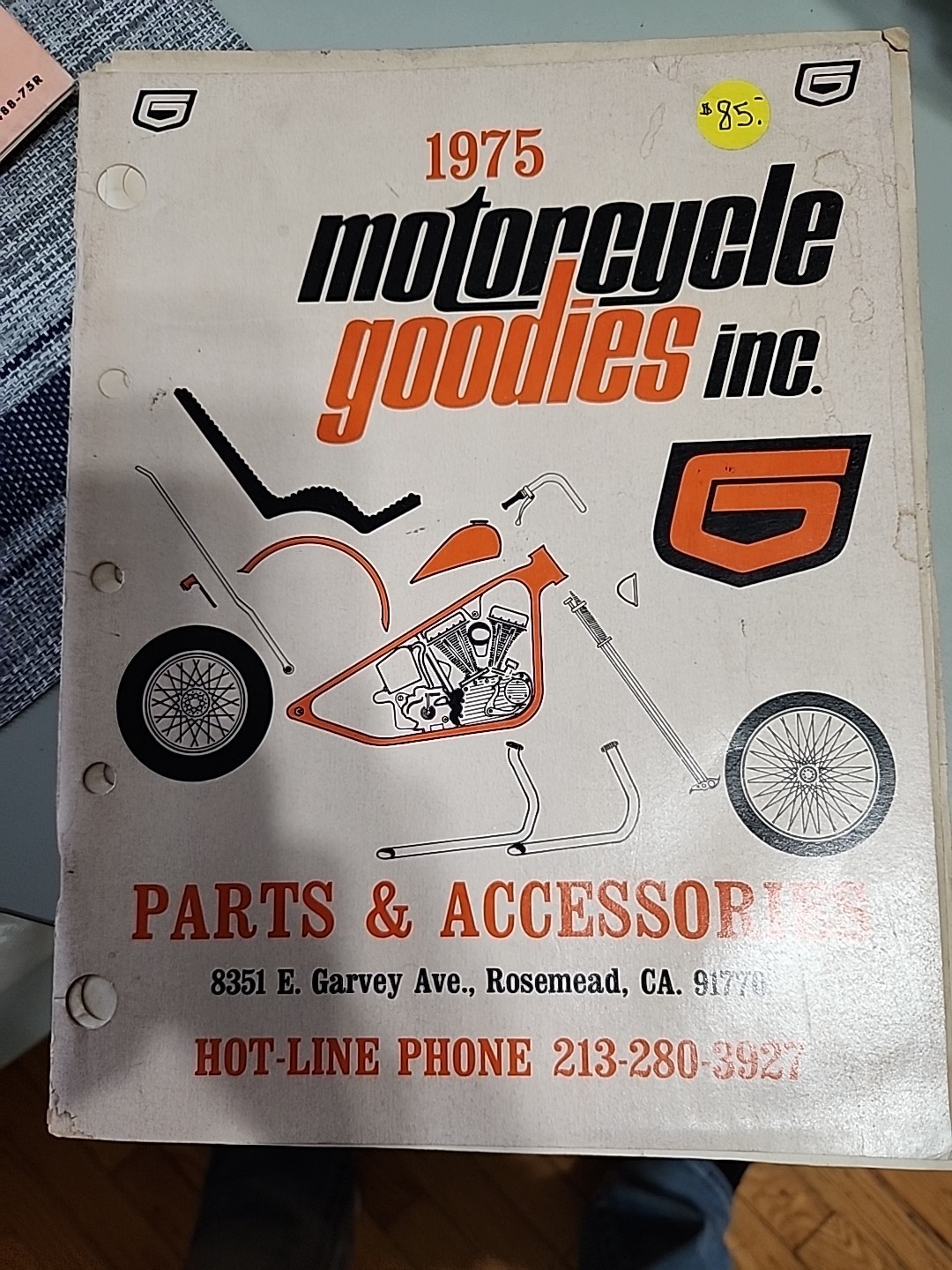 Harley-Davidson Motorcycle Parts And Accessories Manual