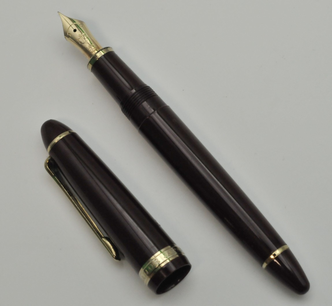 Sailor Profit 1911 14K H-F Nib Fountain Pen Burgundy Vintage Very Good I065