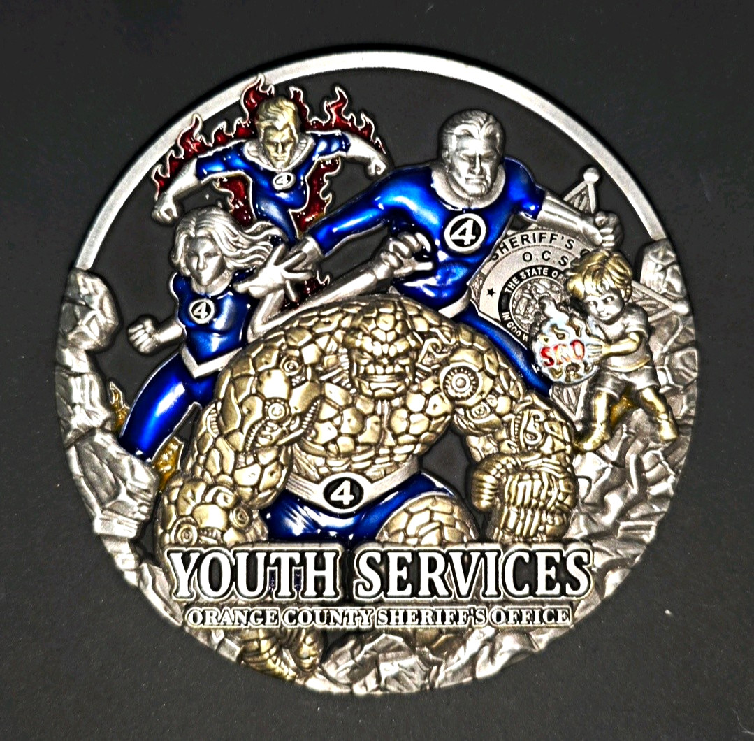 CGRT Orange County (Florida) Sheriff’s Office Youth Services Challenge Coin 