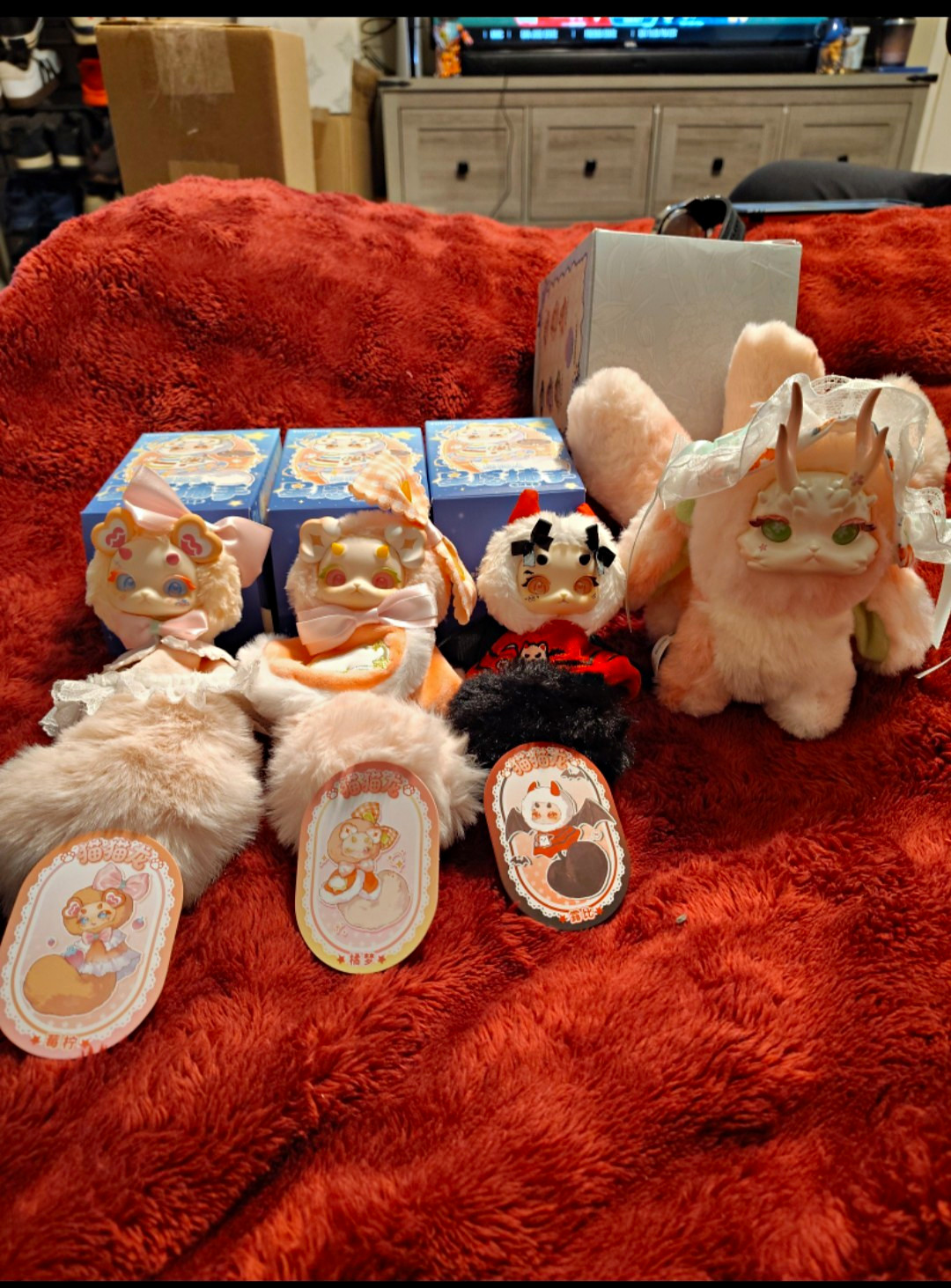 Bundle of 4 adorable Tutulongs. All New and Opened to Confirm.