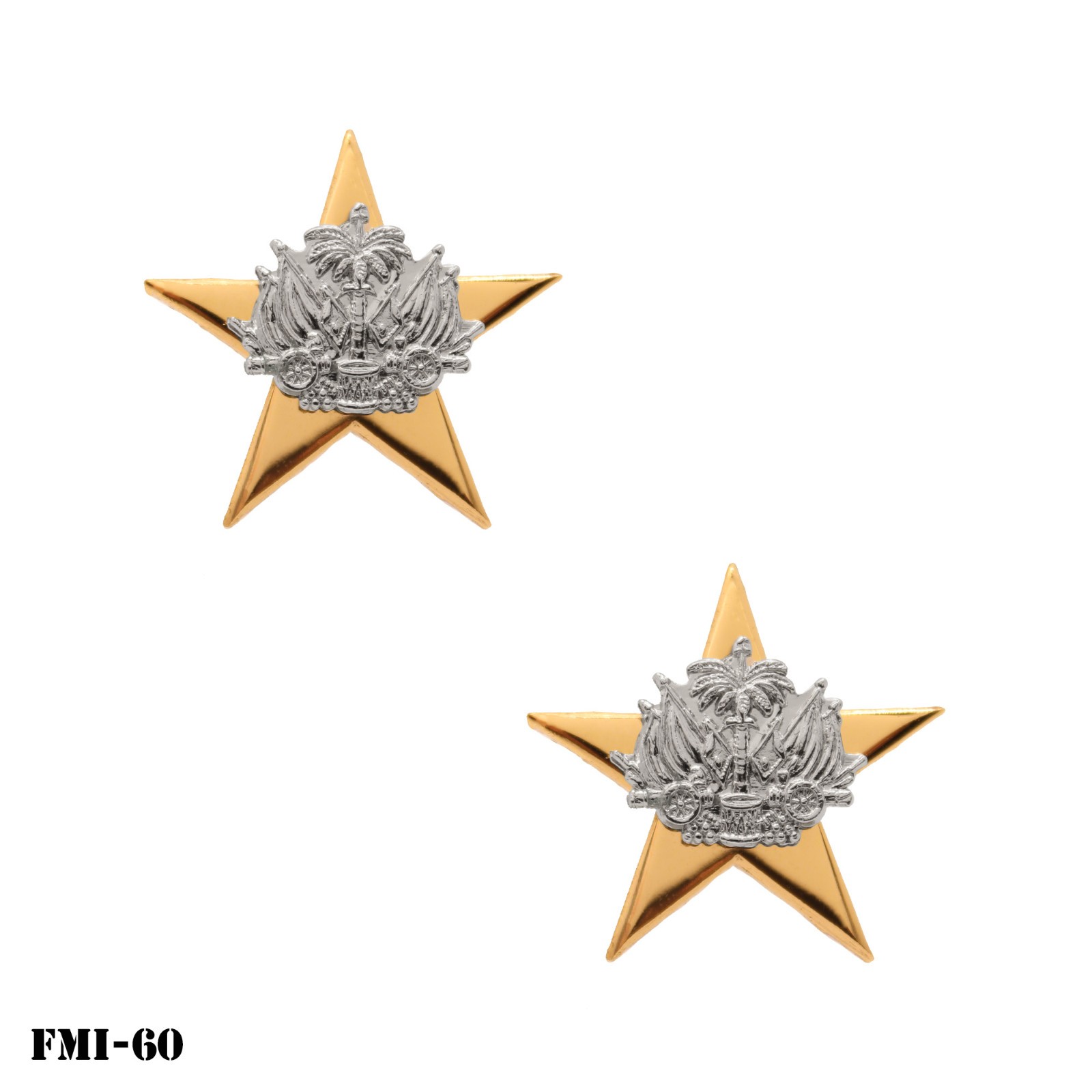 Haitian Military ~ Army General Staff Pins ~ Haiti ~ N.S. Meyer ~ NEW Haitian Military ~ Army General Staff Pins ~ Haiti ~ N.S. Meyer ~ NEW