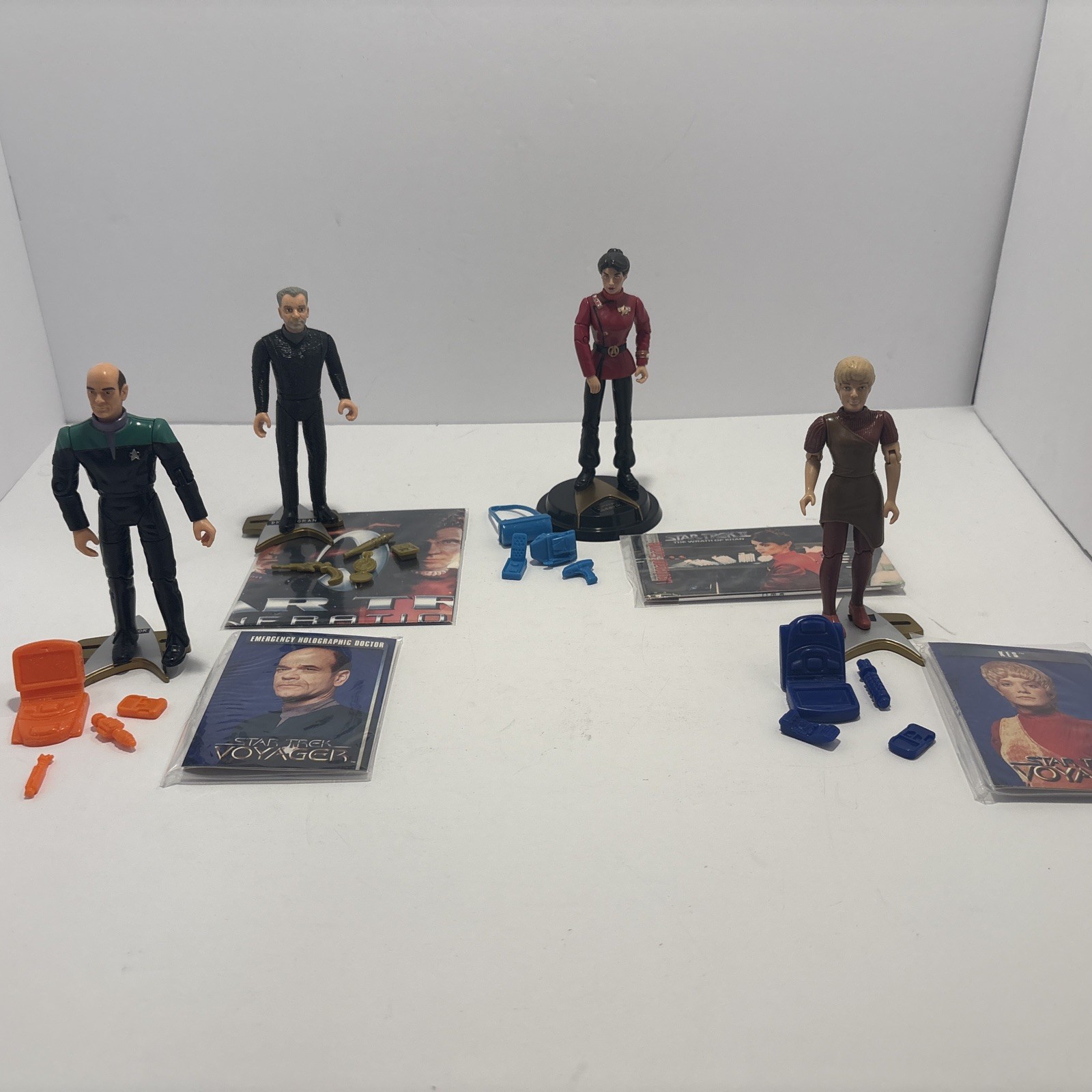 Vintage Star Trek Mixed Lot Of Loose Action Figures 4 1/2\