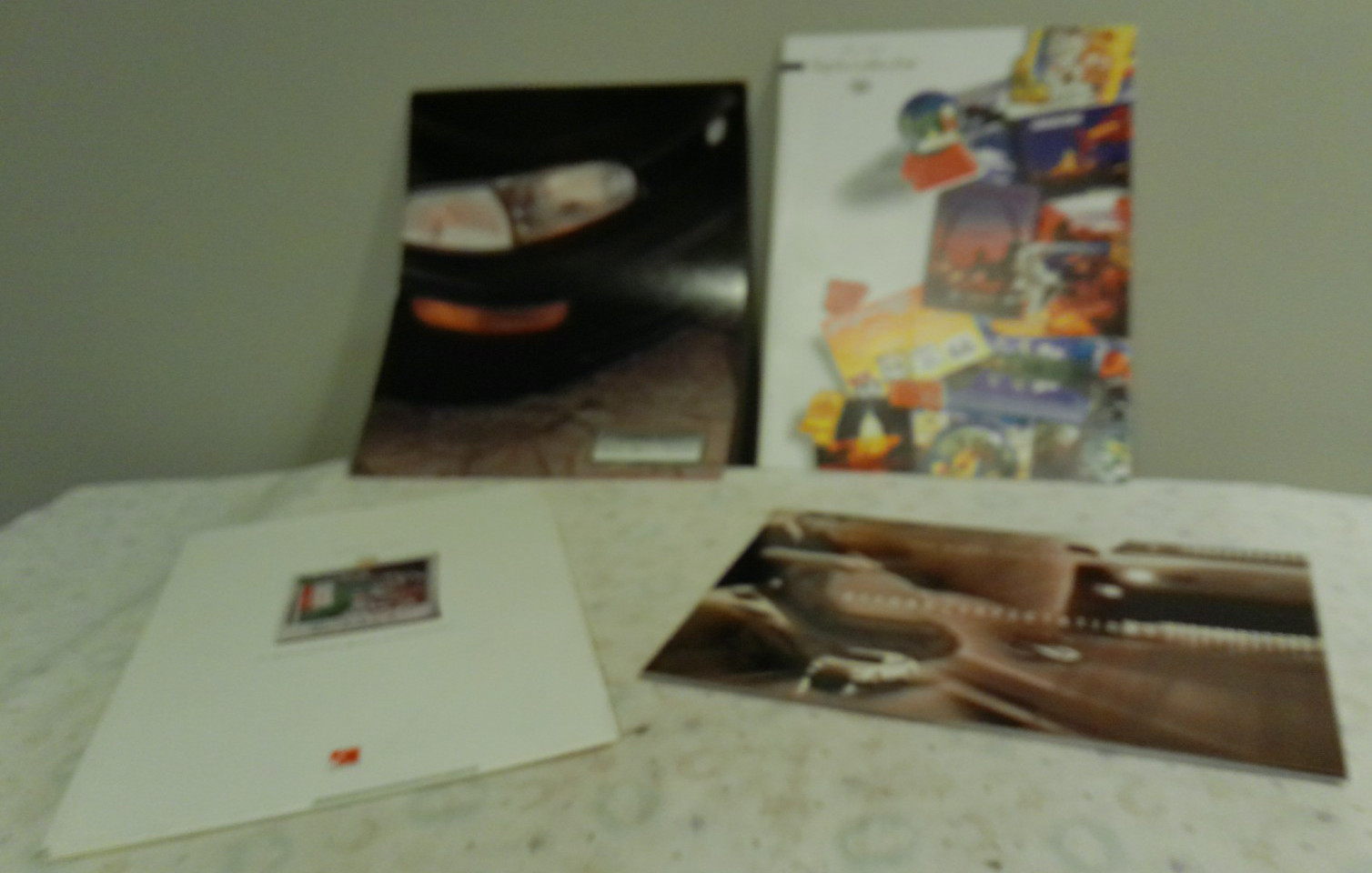 Geo 1996 Saturn Nissan Toyota 1998 car lot 4 brochure