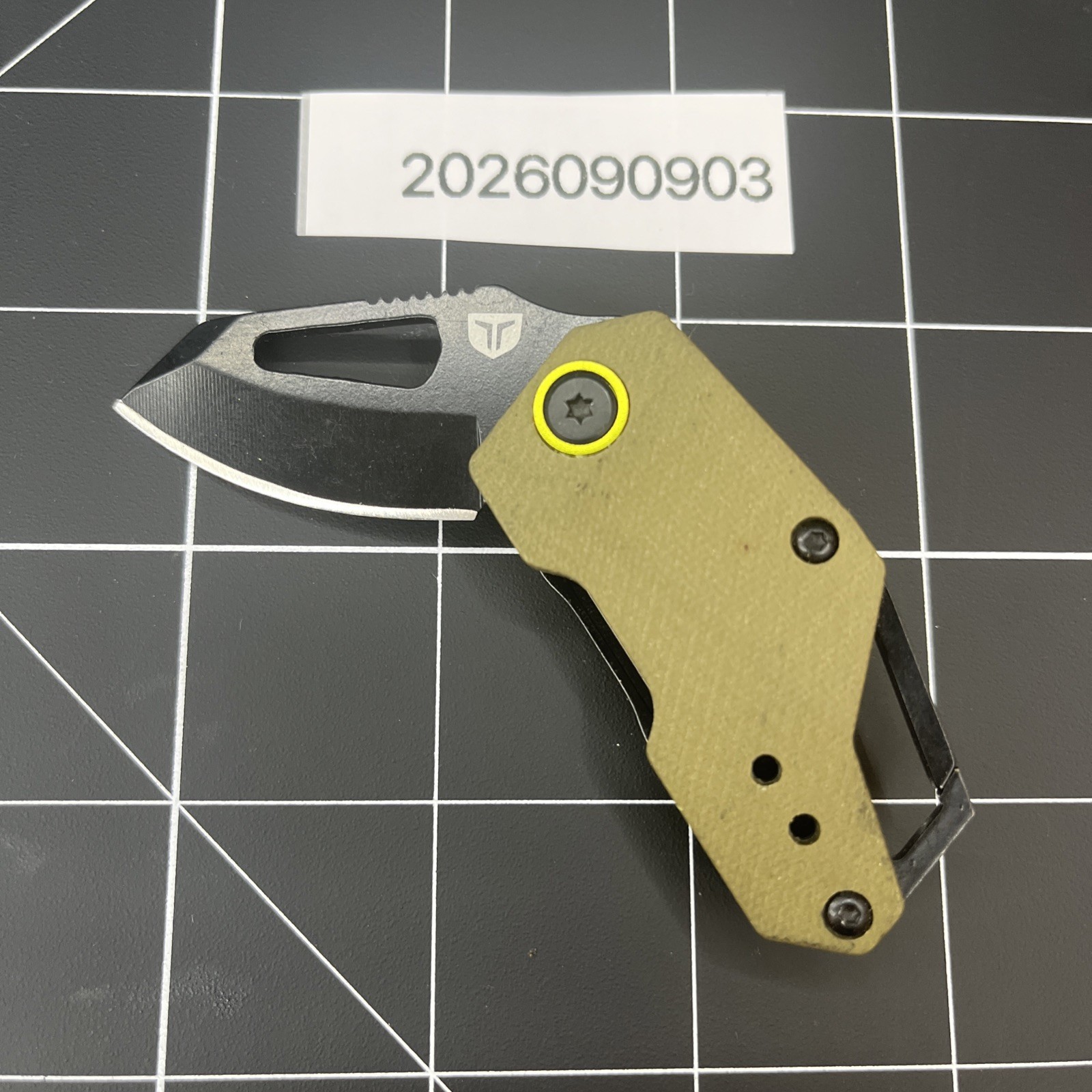 TRUE UTILITY Berm Keychain Flipper Folding Folder EDC Pocket Knife TRUE UTILITY Berm Keychain Flipper Folding Folder EDC Pocket Knife