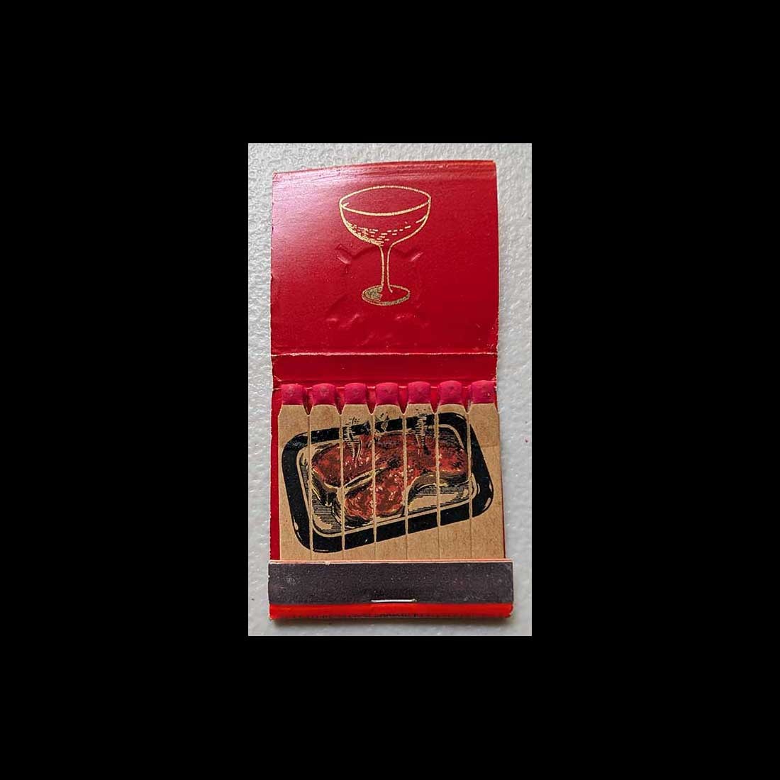 Feature Matchbook FB Norse Room Bar and Grill - Hotel Leamington, Minneap