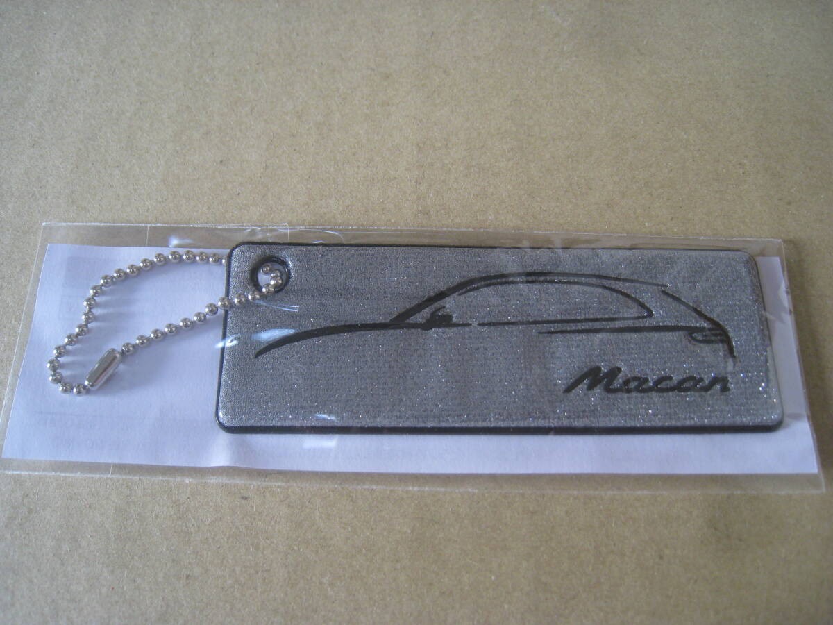 PORSCHE Macan Reflector Emblem Badge Logo Accessory Part 85mm x 30mm Exterior