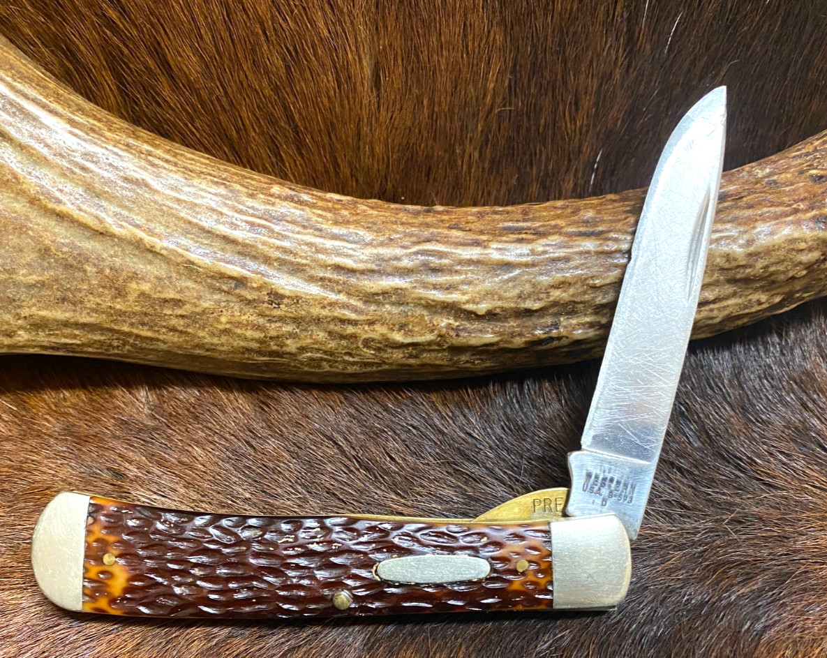 Western USA S-693 D, 1 Blade Liner Lock Knife, Delrin Handle, Stainless, 4 3/16\