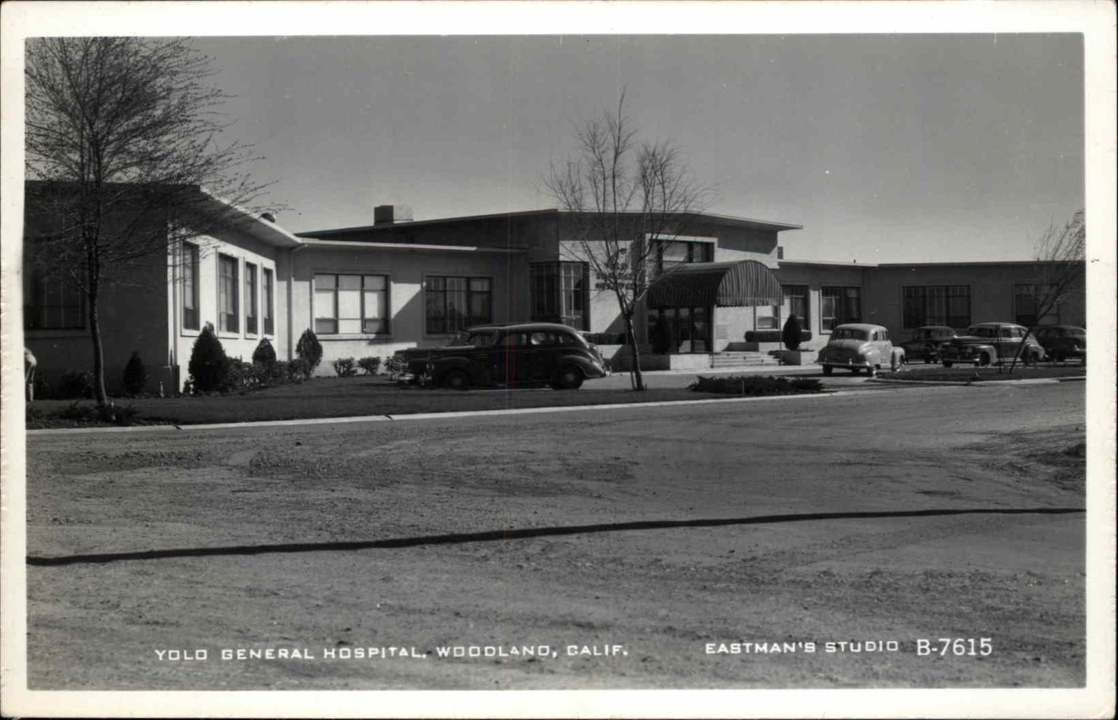 WOODLAND CALIF CA Yolo General Hospital Vintage RPPC Real Photo Postcard