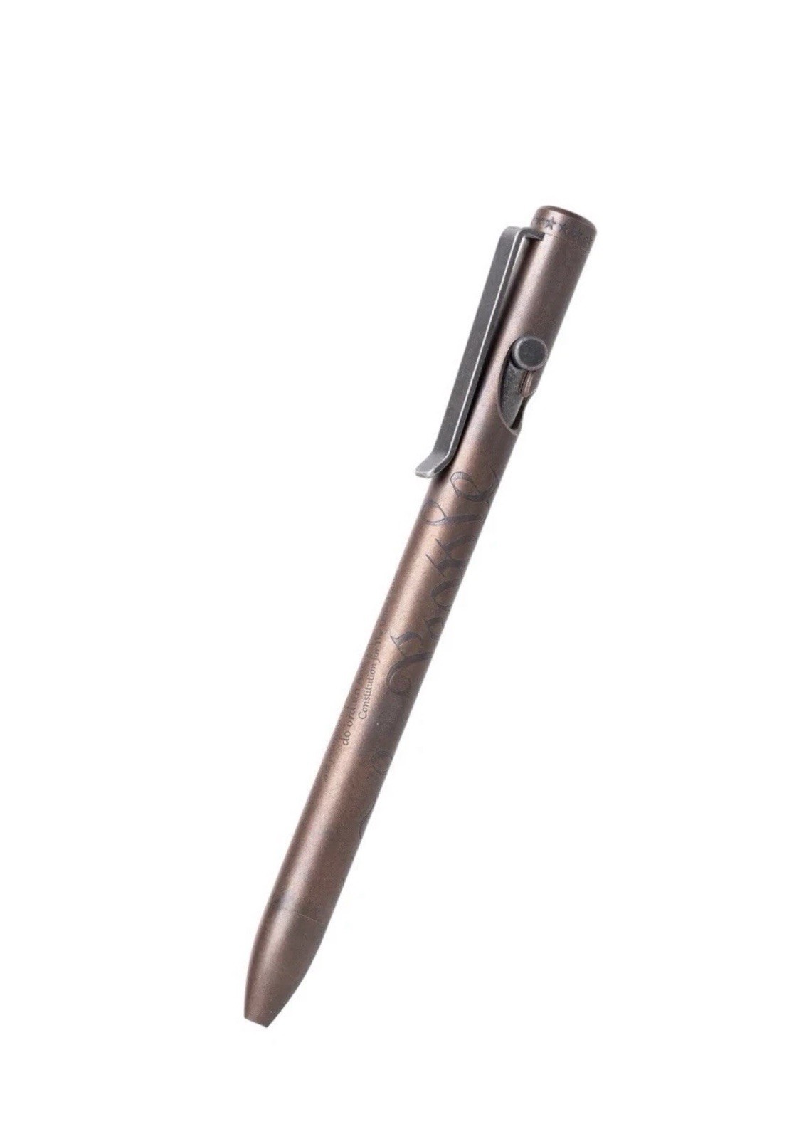 Tactile Turn Limited Release Constitution Copper Bolt Action Pen Standard 5.6”