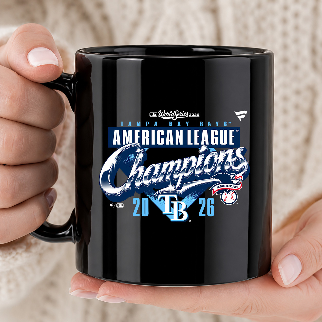 Tampa Bay Rays 2026 American League Champions Mug - Mug 11oz, V01