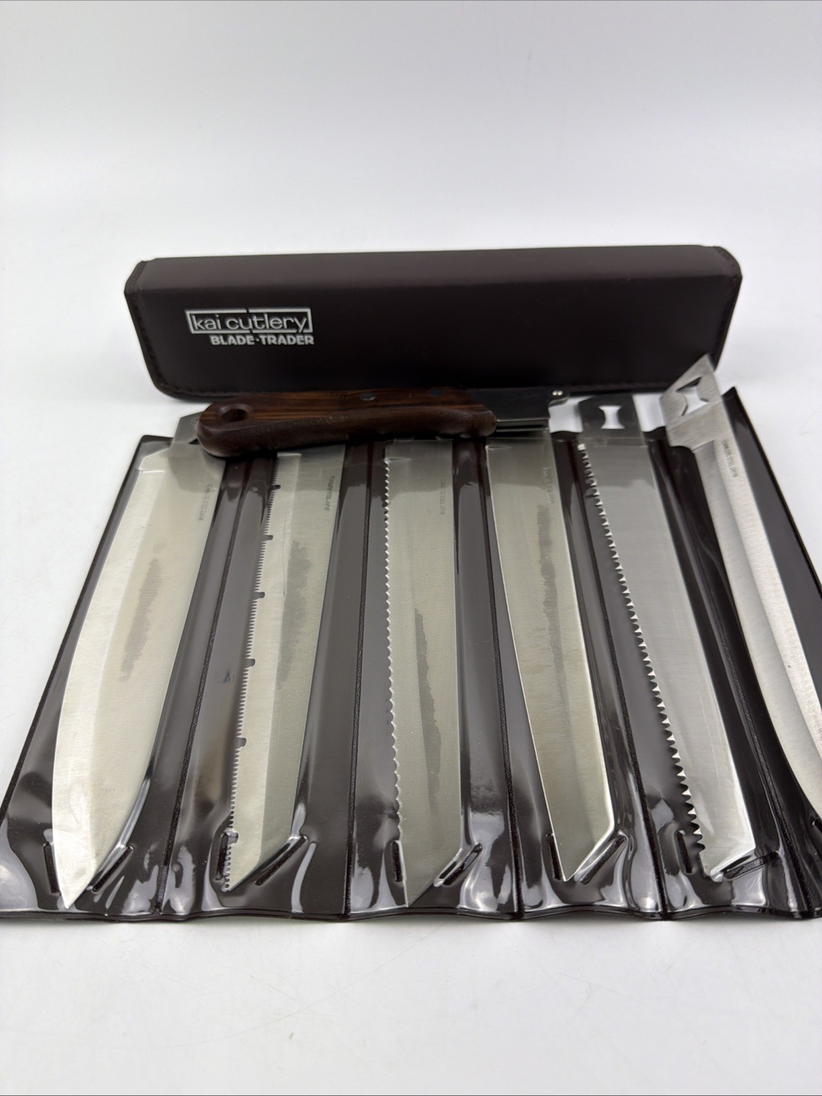 VTG  Kai Blade Trader 6 Interchangeable Blades and Handle Japan Camping Overland