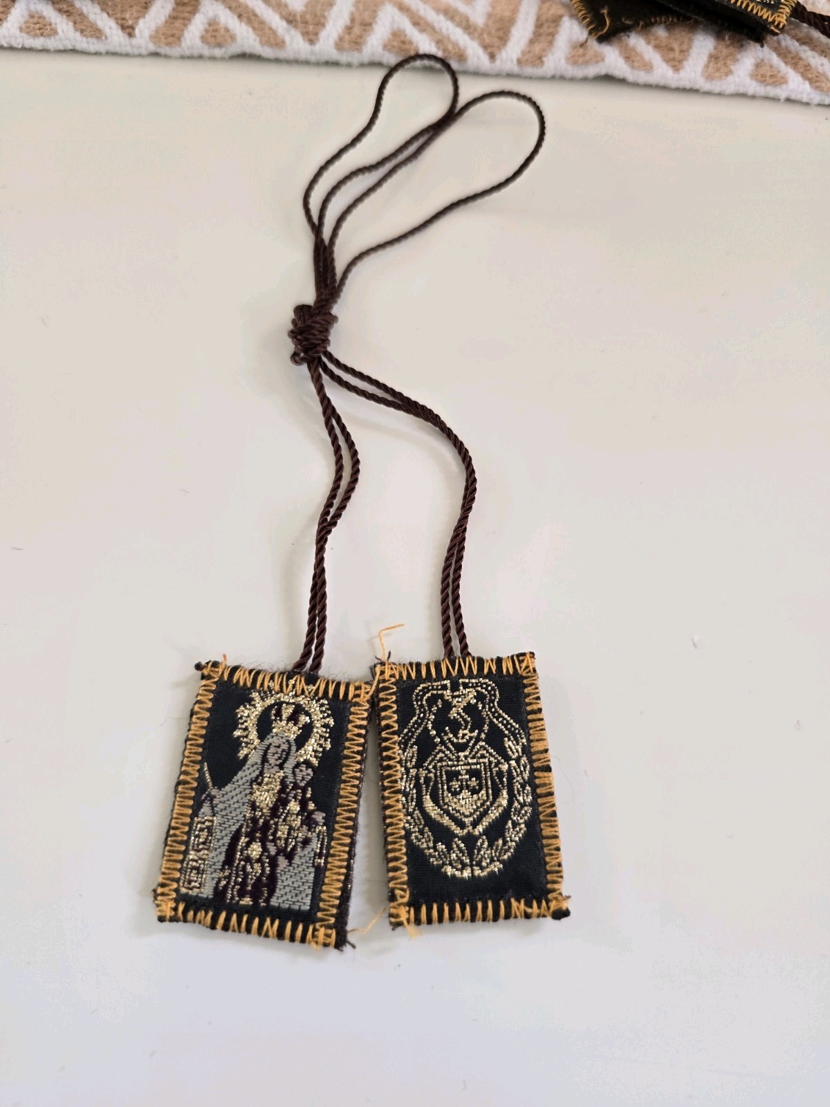 12 Pc Religious Scapular Escapulario Virgen Del Carmen Party Favors Recuerdos 