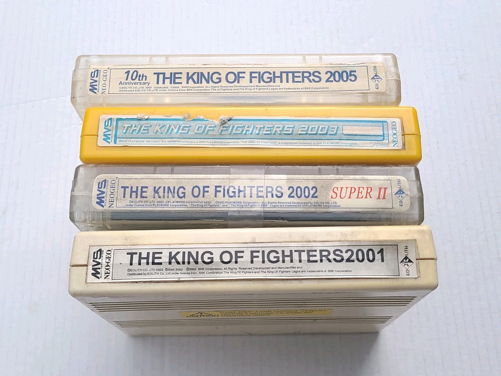 SNK Neo Geo MVS King of Fighters 2001 2002 2003 2005 Cartridge -Read Description