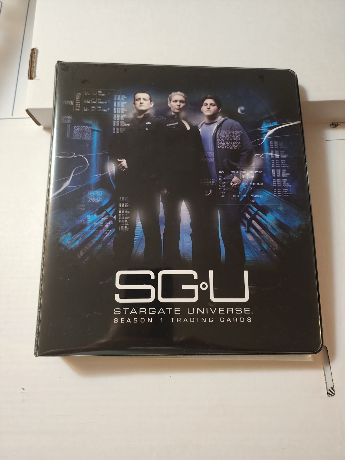 RARE VHTF Stargate Universe Binder w/ Complete 72 Card S1 BS, 20 Card S2 LE BS + RARE VHTF Stargate Universe Binder w/ Complete 72 Card S1 BS, 20 Card S2 LE BS +