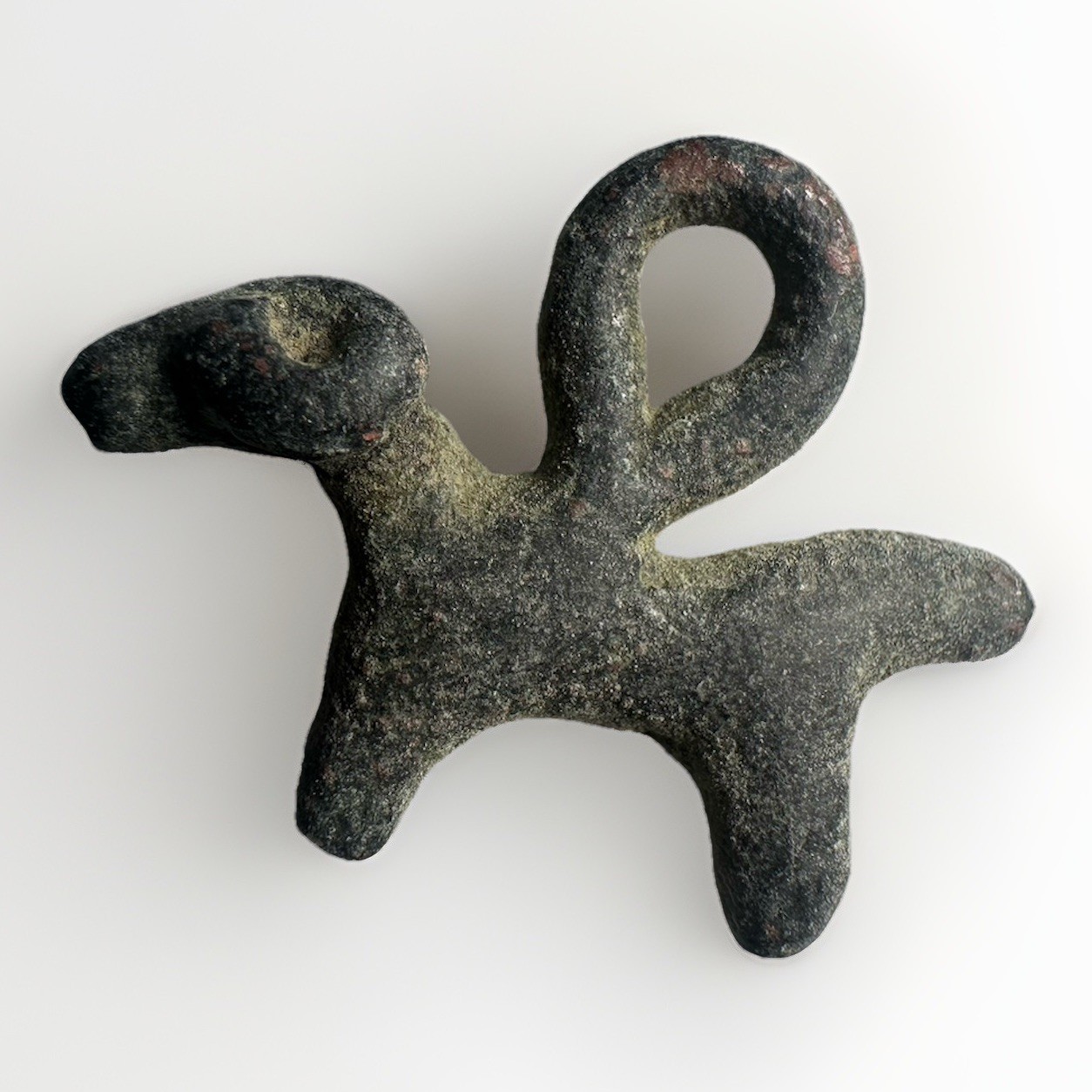 Ancient Luristan Pendant Amulet Ram Animal 1500-1200BCE