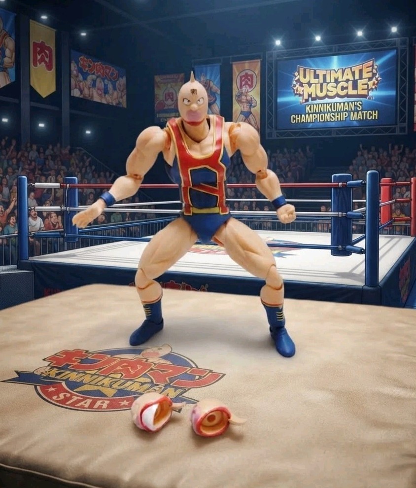 S.H.Figuarts Kinnikuman Throne Contention BANDAI King Muscle Authentic 